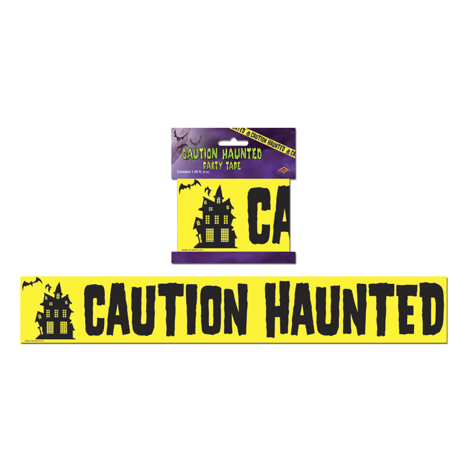 Caution Haunted Party Tape