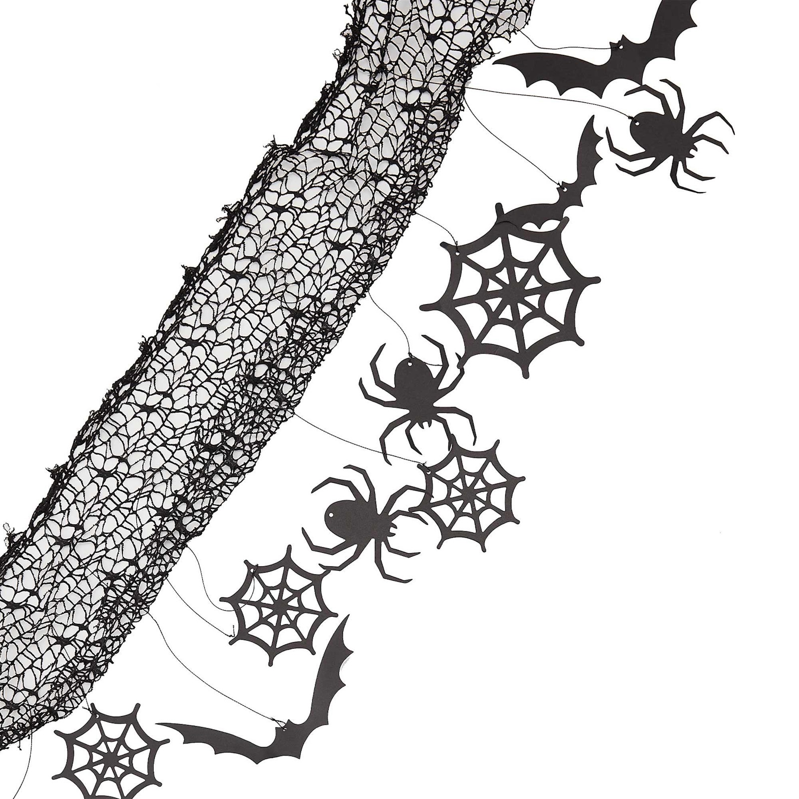 Fright Night Web Backdrop Halloween Decoration