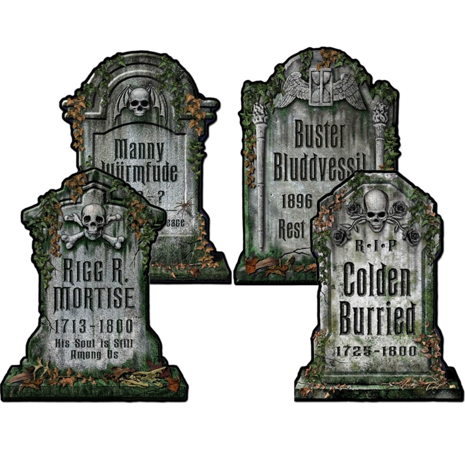 Tombstone Cutout Decorations