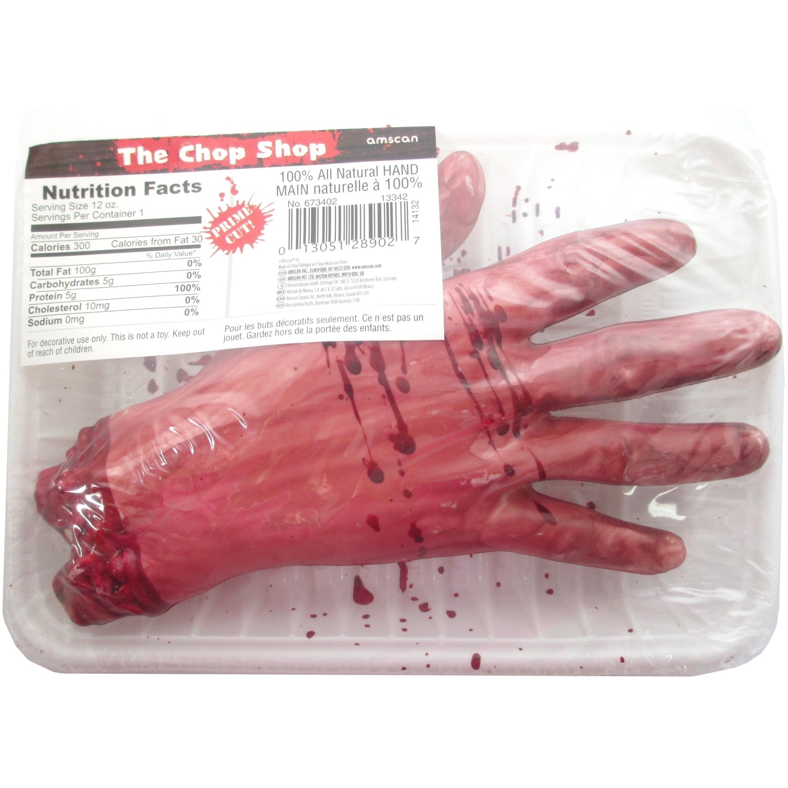 Plastic Severed Hand