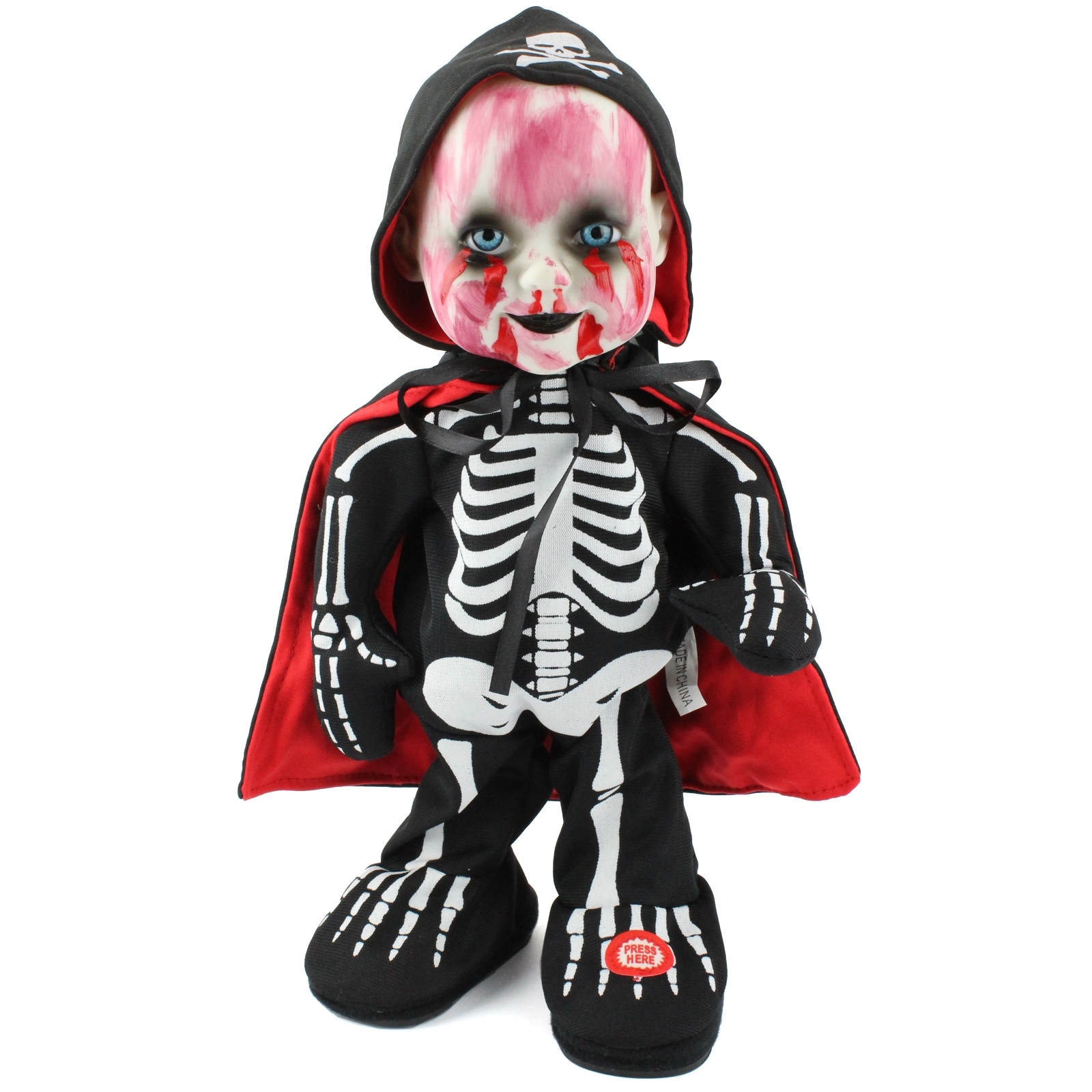 Animated Skeleton Child Doll