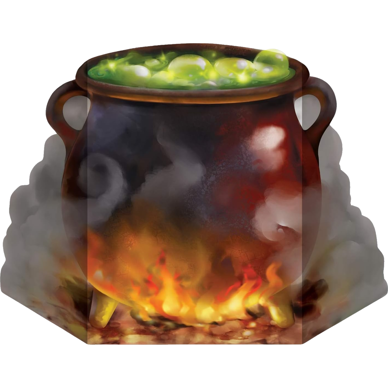 Witch's Cauldron Stand Up Decoration