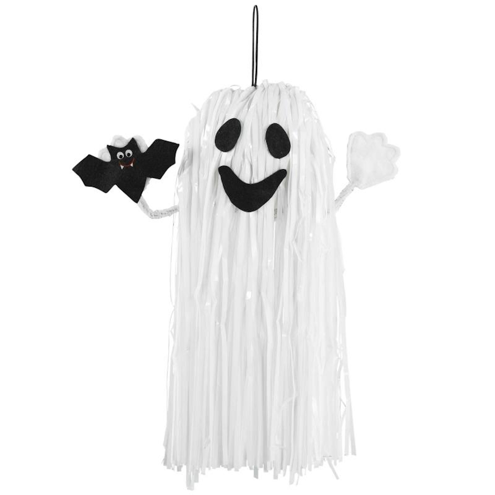 Fringed Friendly Ghost Hanging Decoration