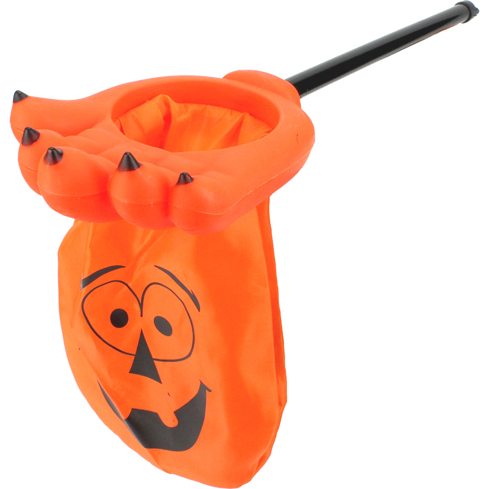 Pumpkin Monster Hand Trick or Treat Loot Scoop Bag