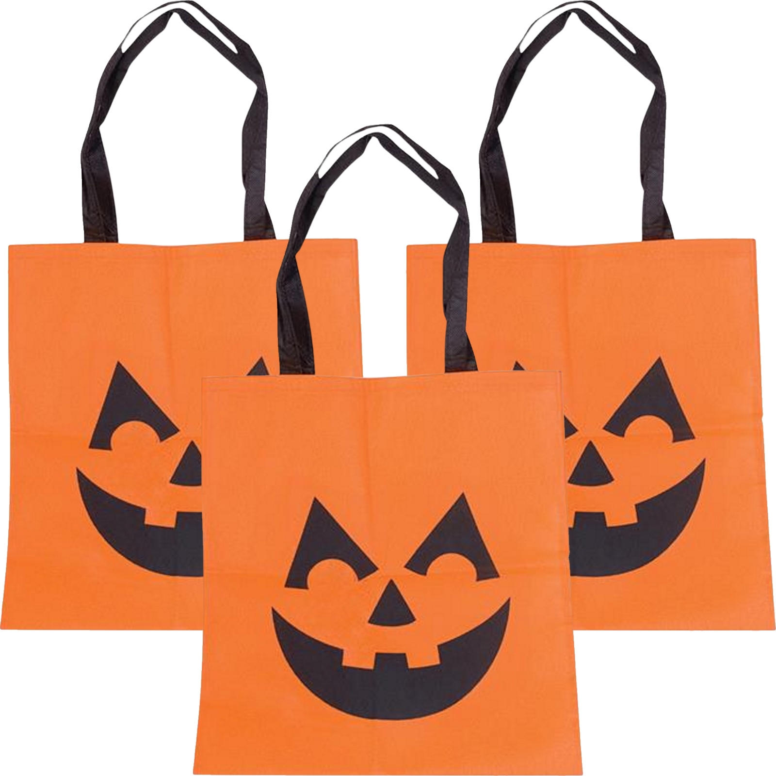Jack O Lantern Tote Bags (Pack of 12)