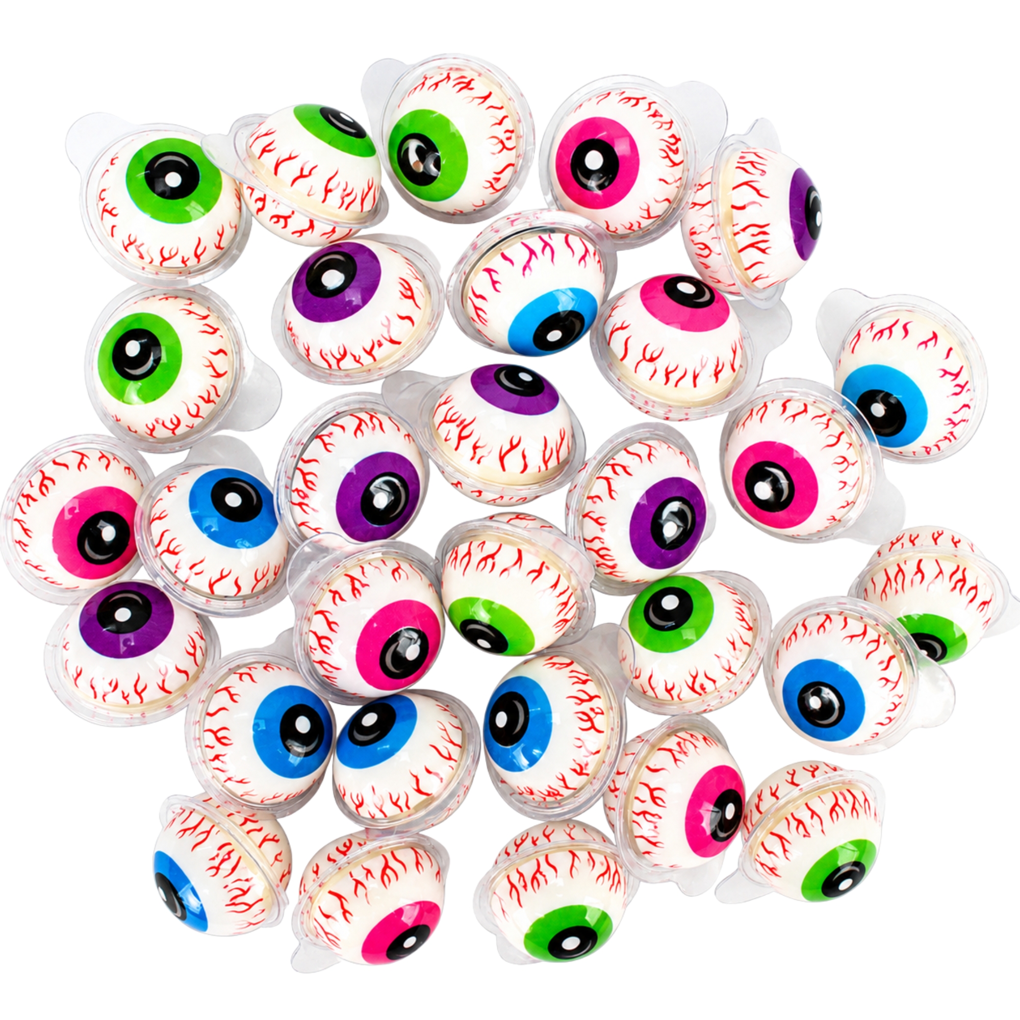 Sweet Treats Gummi Eye Ball Bursts (30 Pieces) 