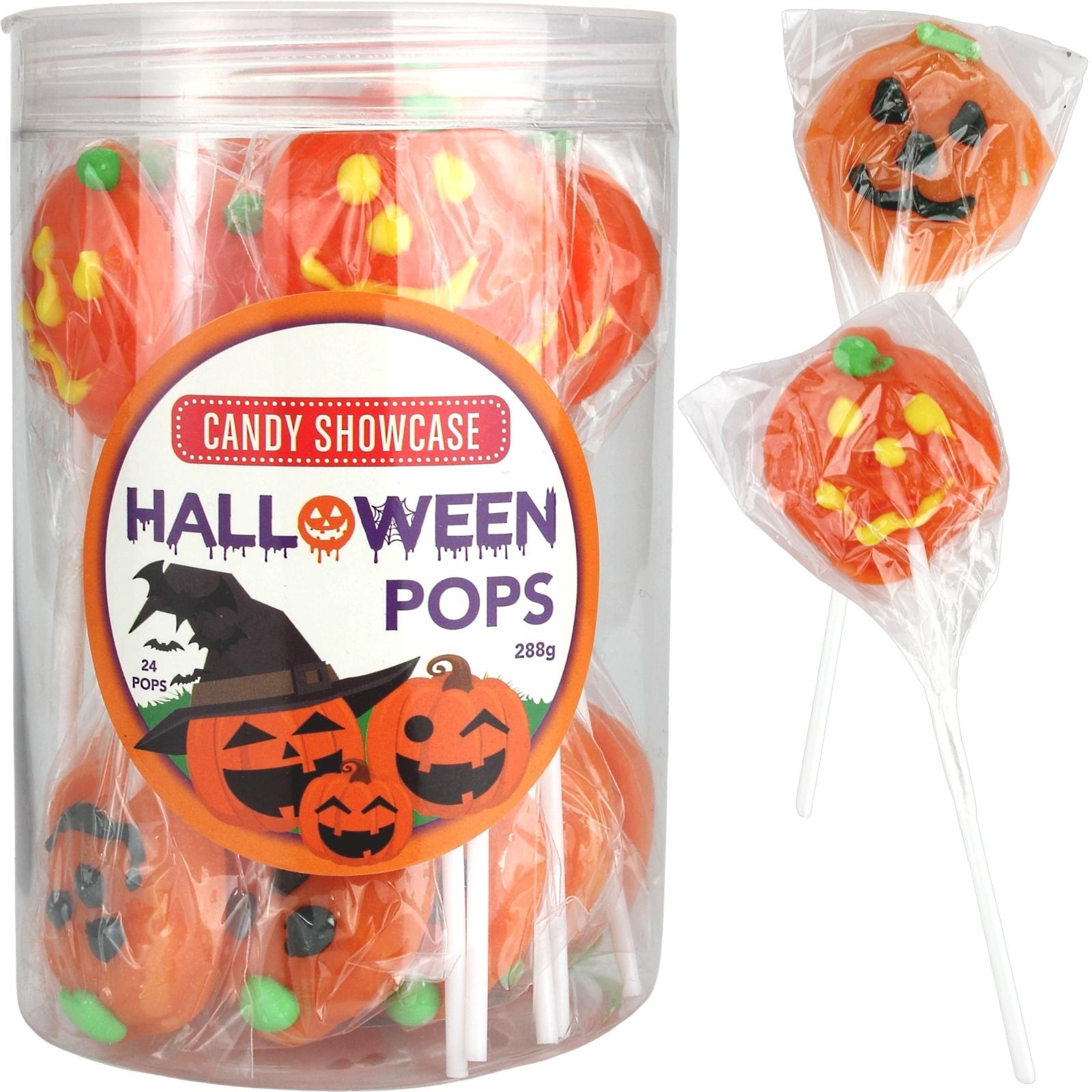 Halloween Pumpkin Lollipops (Pack of 24)