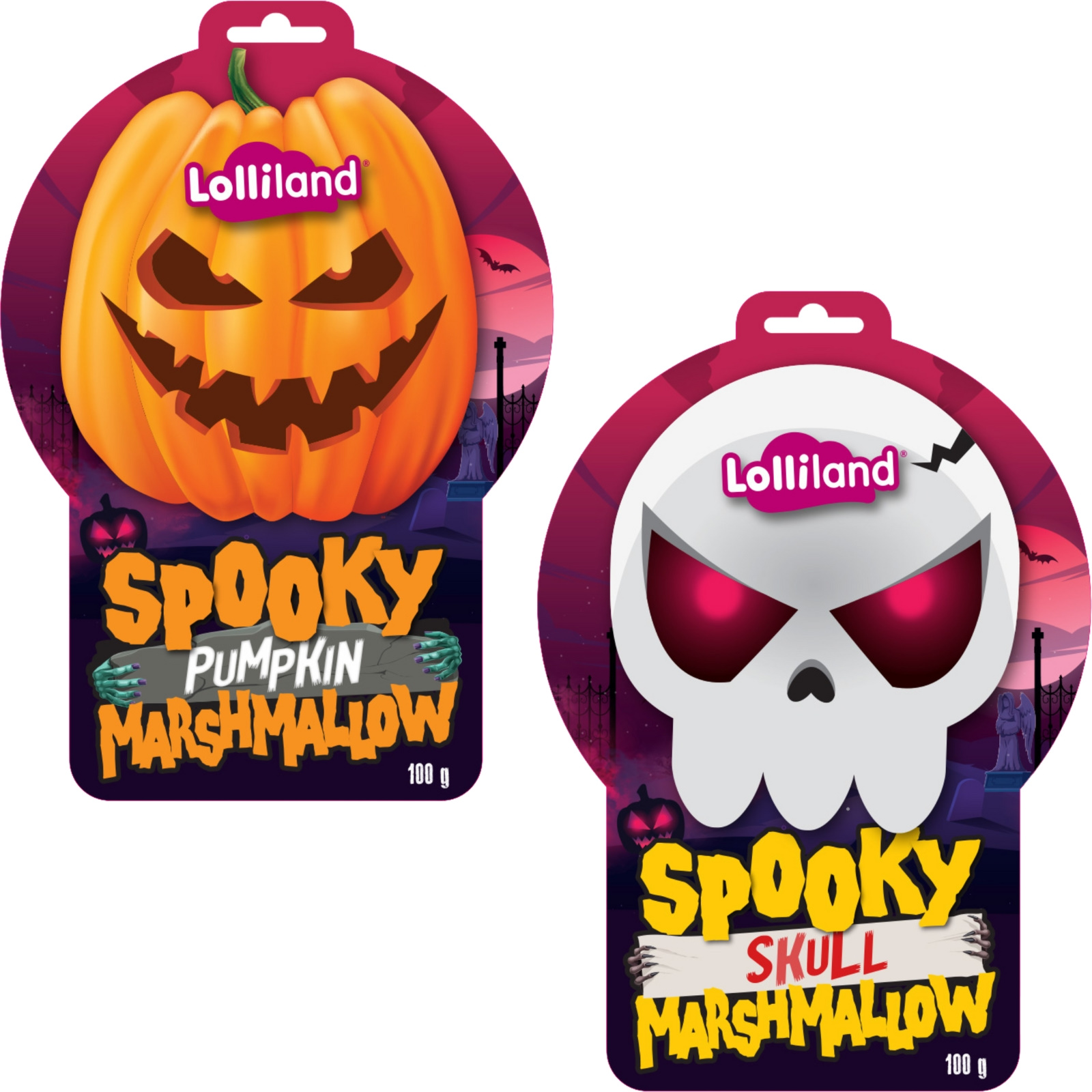 Spooky Halloween Marshmallows 100g (1 Only)