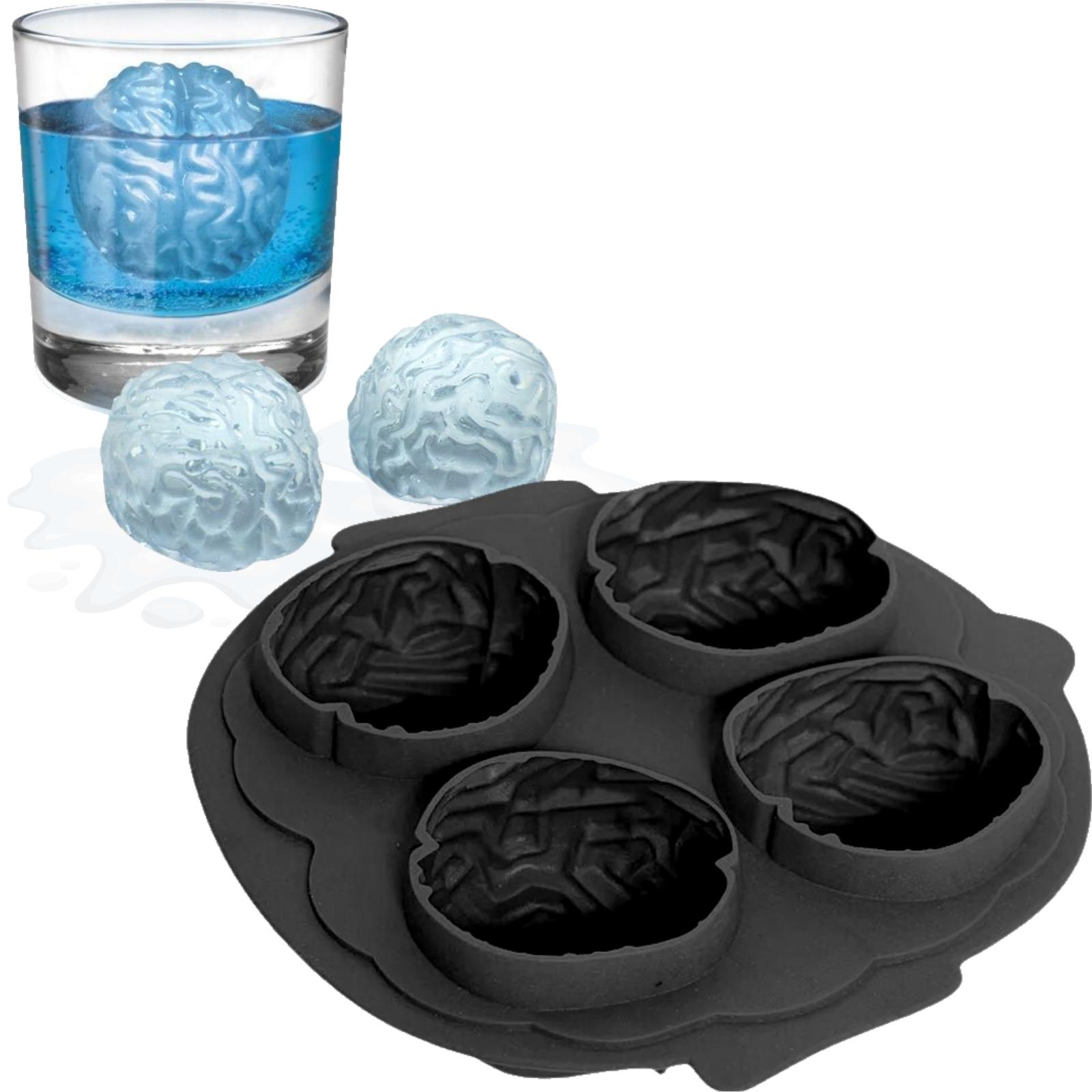 Plastic Brain Moulds (4 Pieces)