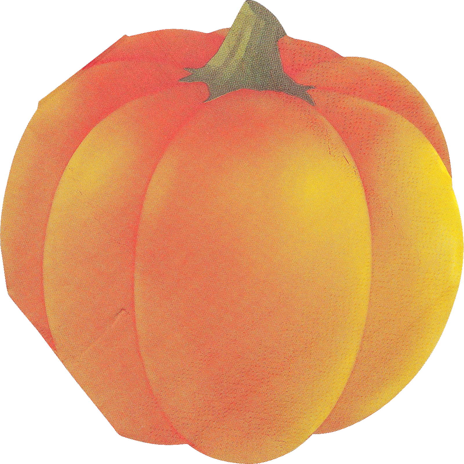 Halloween Pumpkin Shaped Paper Napkins / Serviettes (Pack of 16)