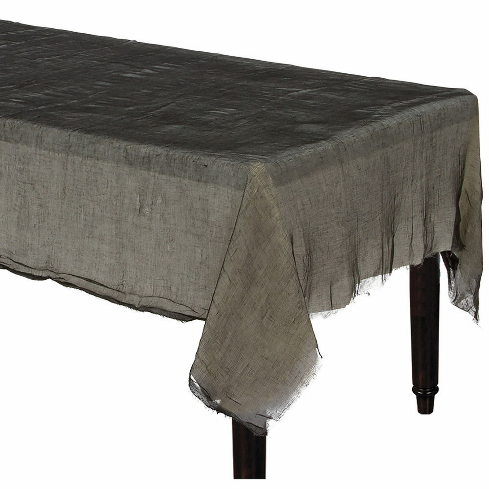 Black Gauze Tablecloth