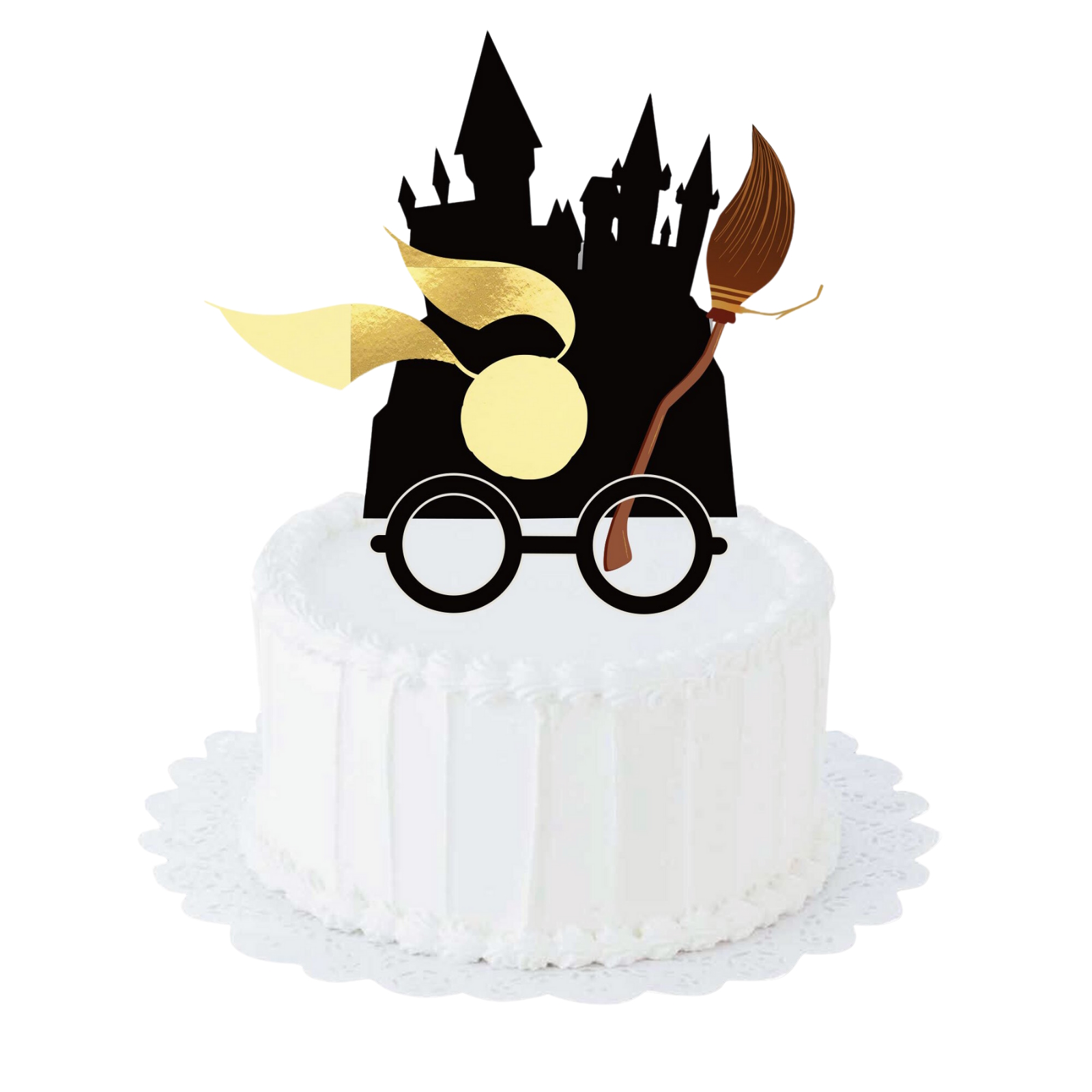 Harry Potter Cake Toppers (Pack of 4) 
