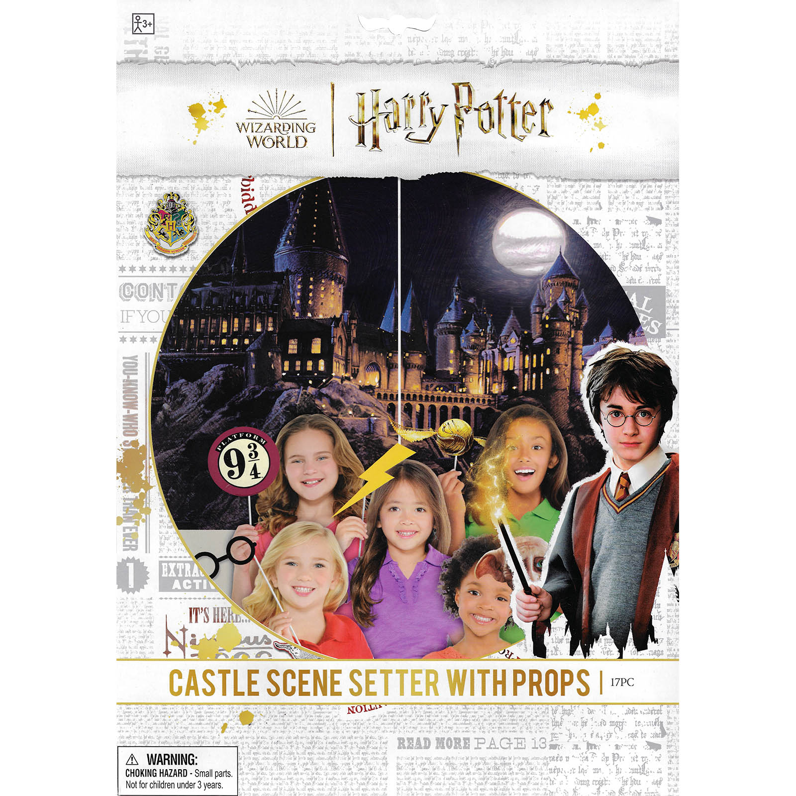 Harry Potter Hogwarts Castle Scene Setter With Photo Props Harry