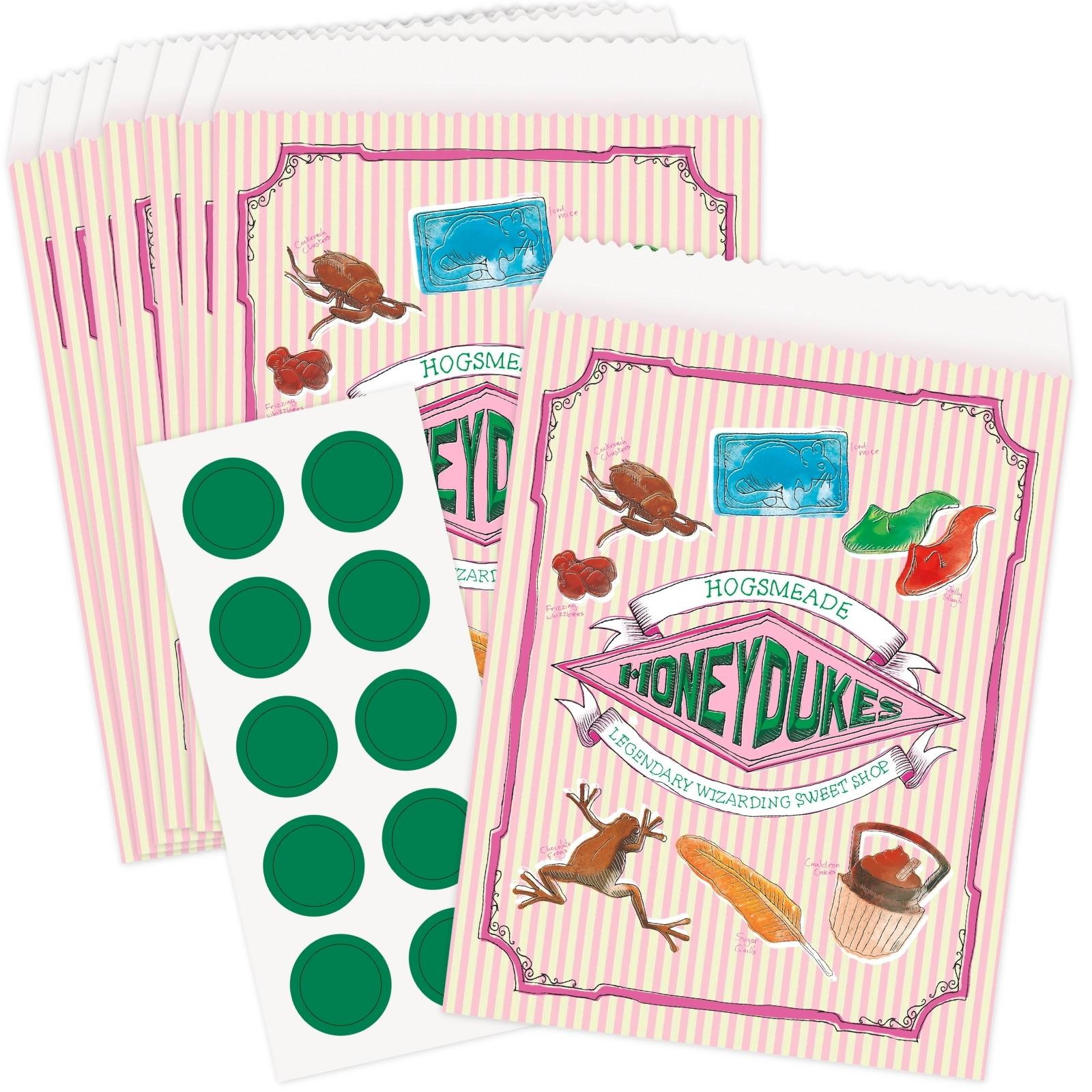 Harry Potter School of Wizardry Paper Lolly / Treat Bags (Pack of 8) 