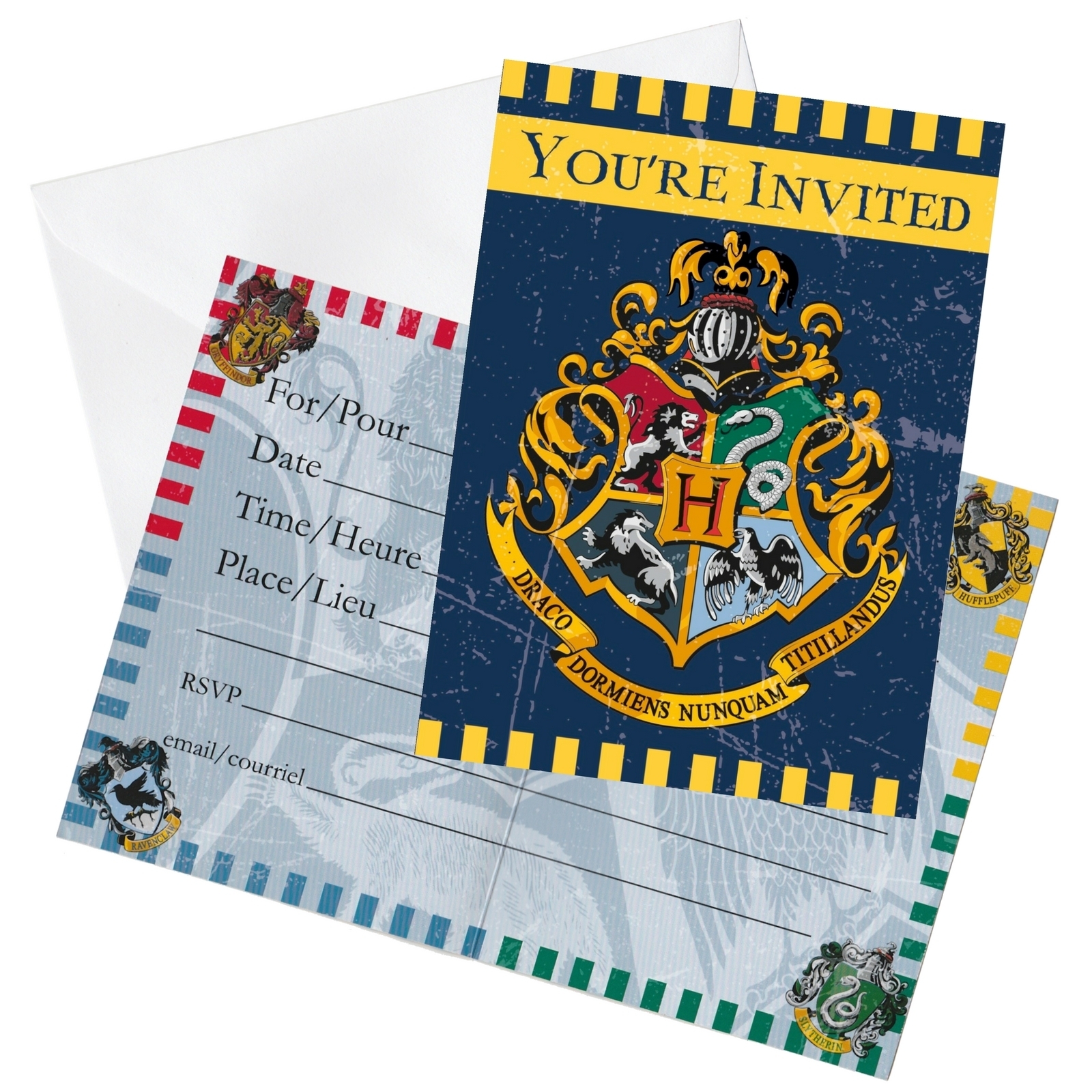 Harry Potter Party Invitations (Pack of 8)