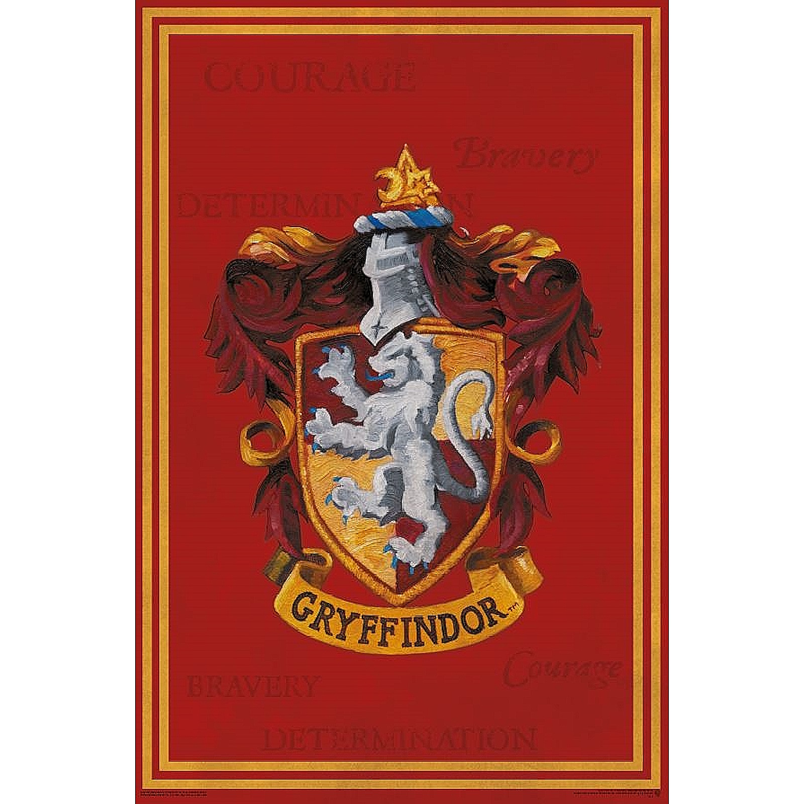 Harry Potter Gryffindor Crest Poster 