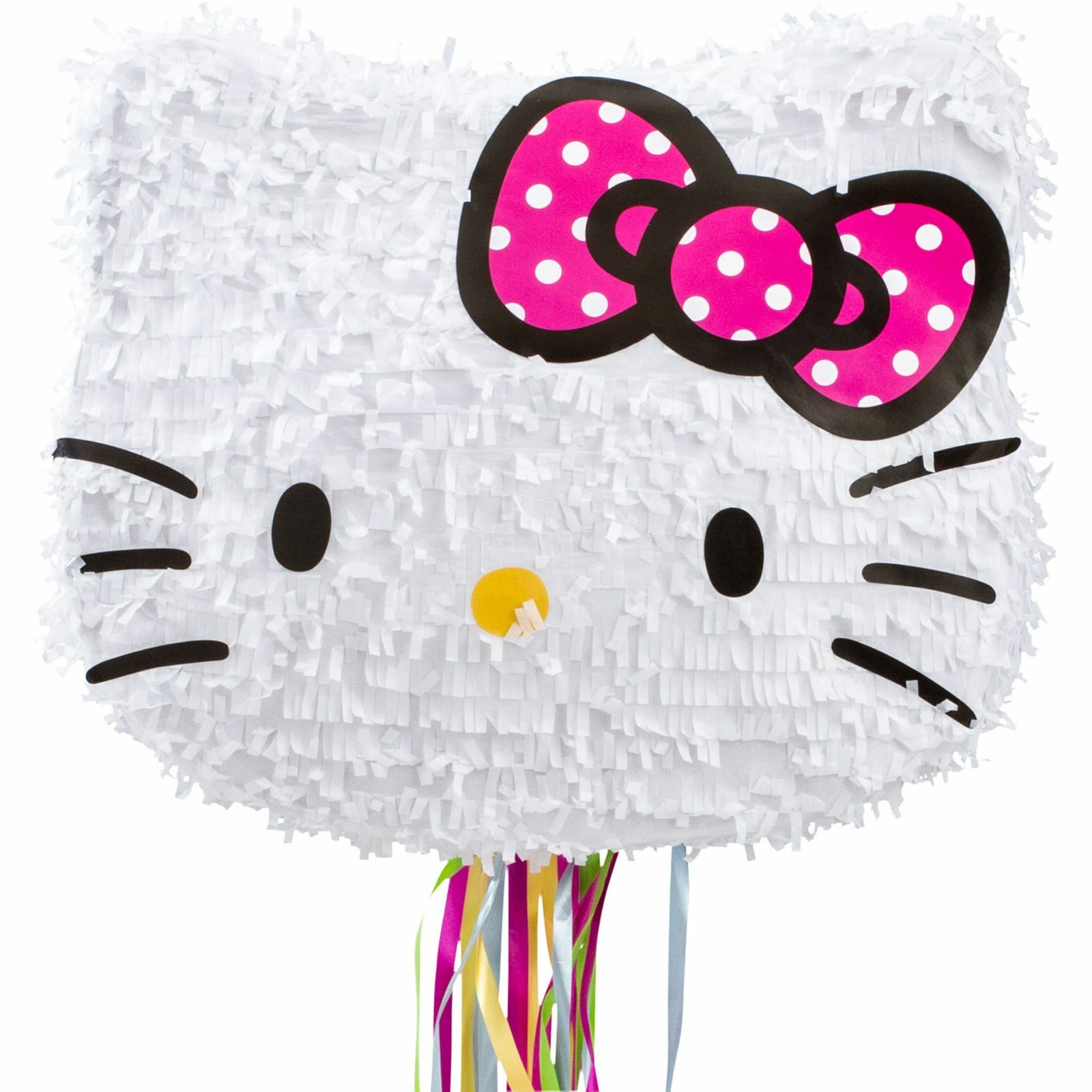 Hello Kitty Shaped Pull String Pinata