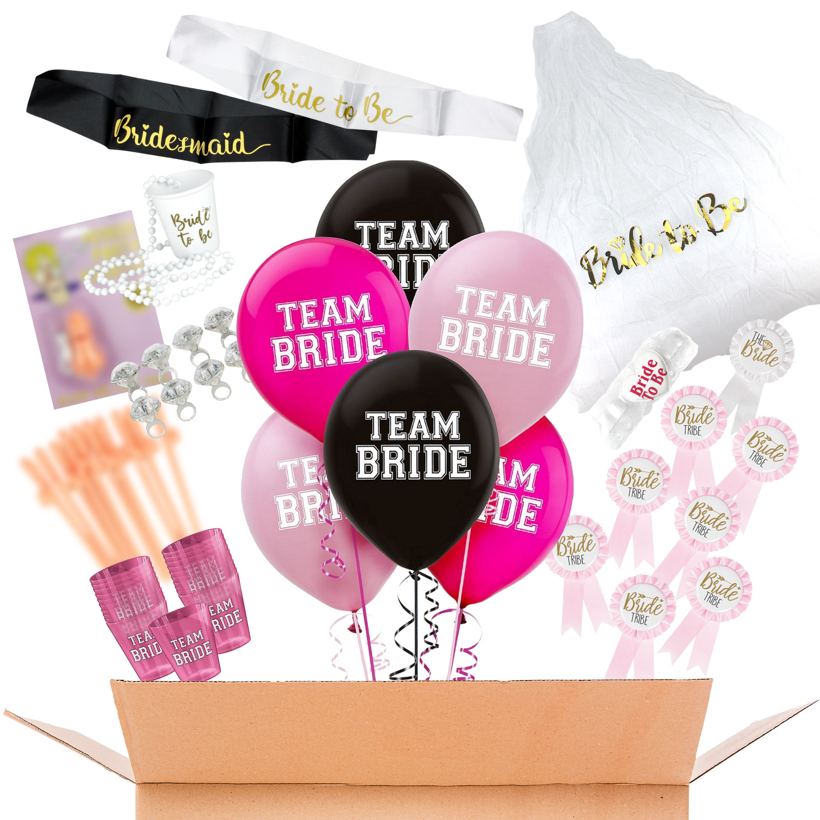 Hens Night Mega Party Set for 8 Guests