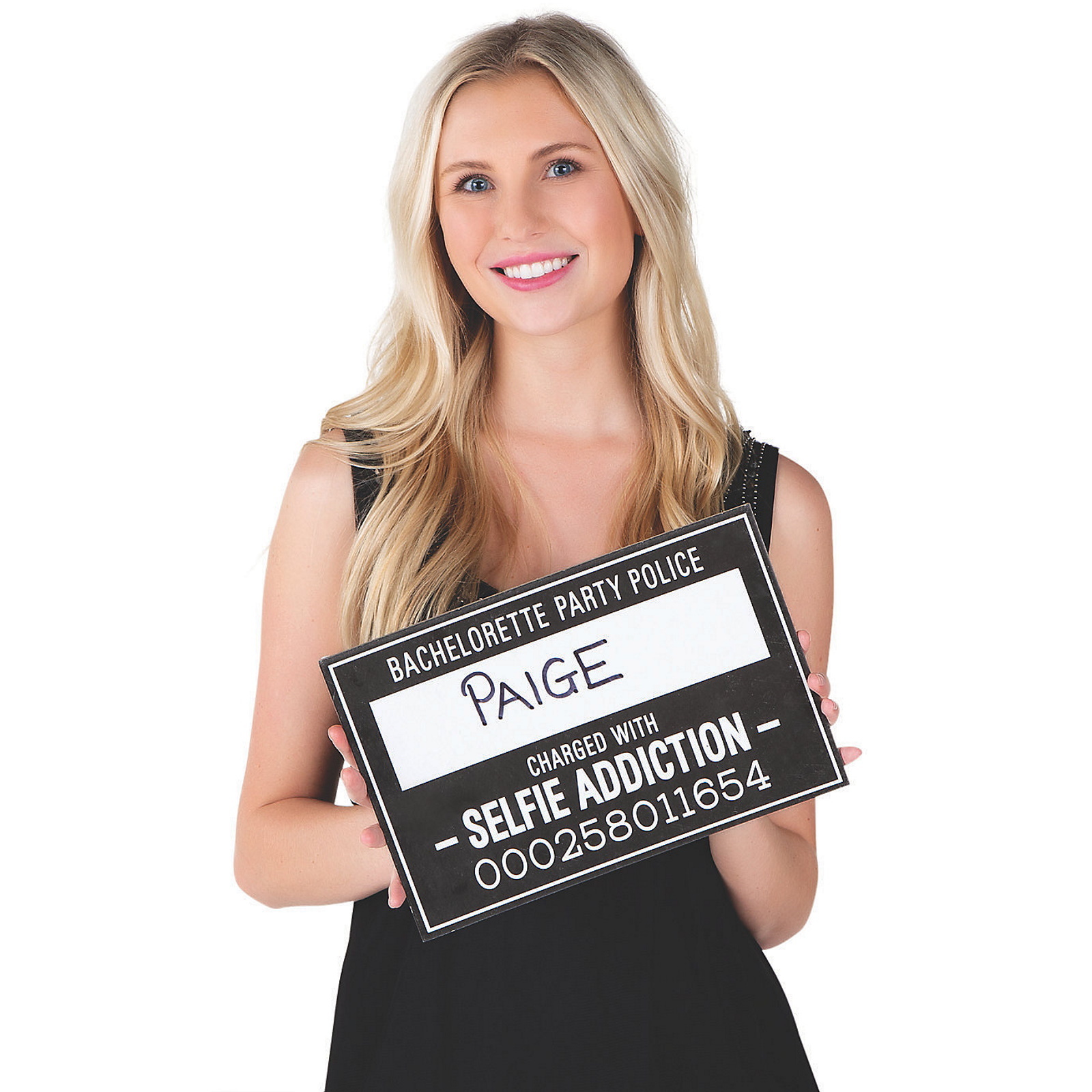 Bachelorette Party Mugshot Photo Signs (Set of 6)