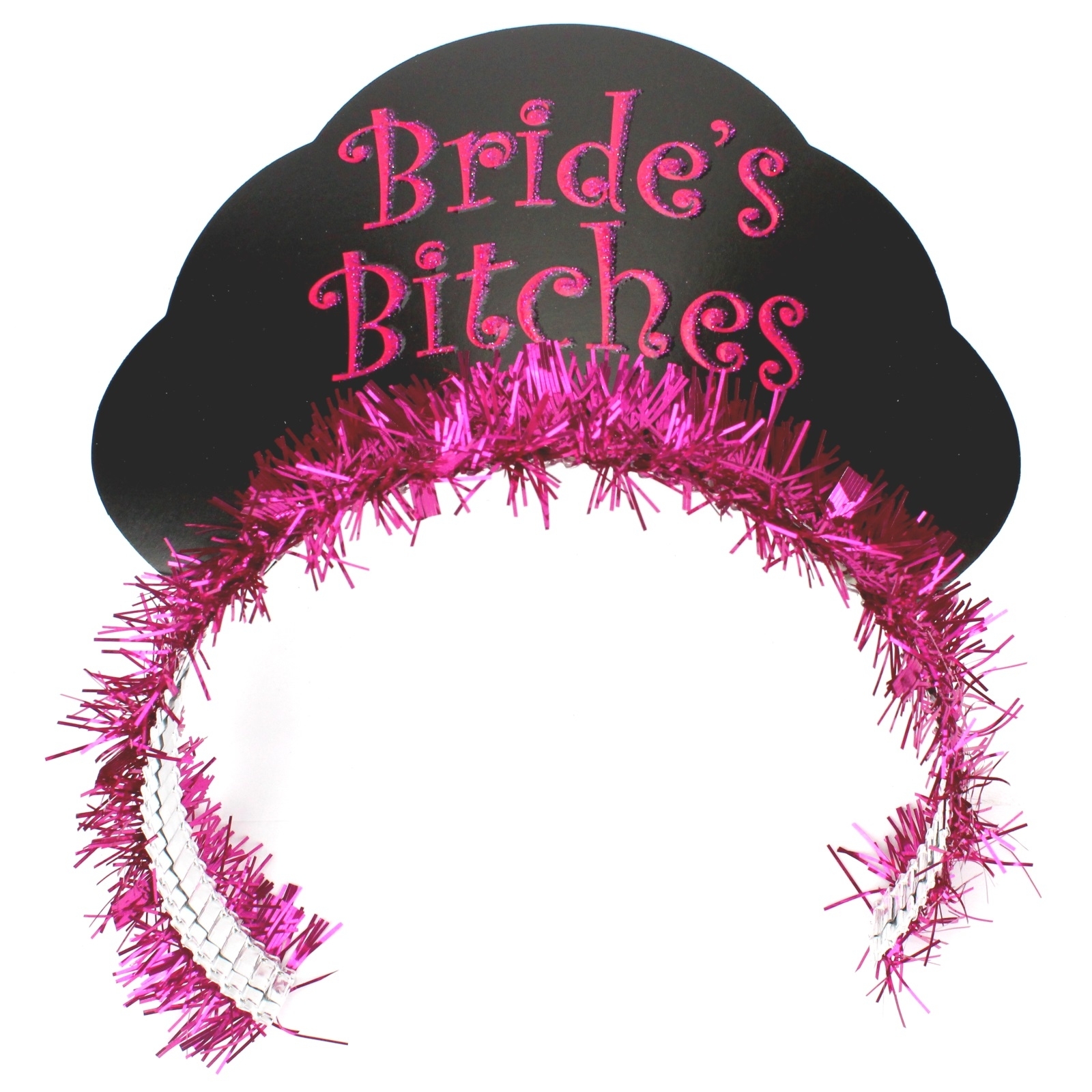 Glitter Bride's Bitches Tiaras (Pack of 4)