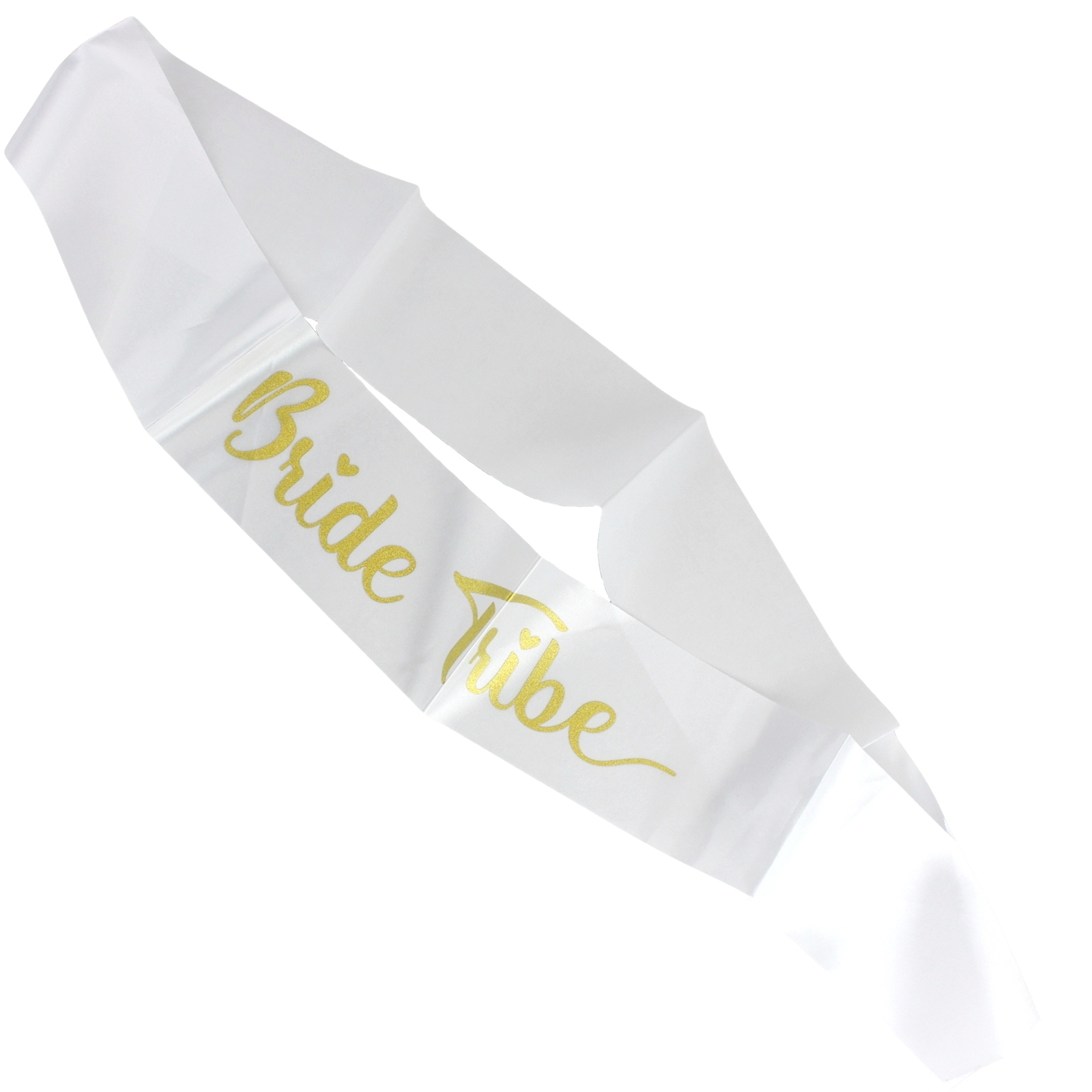Bride Tribe White Sash