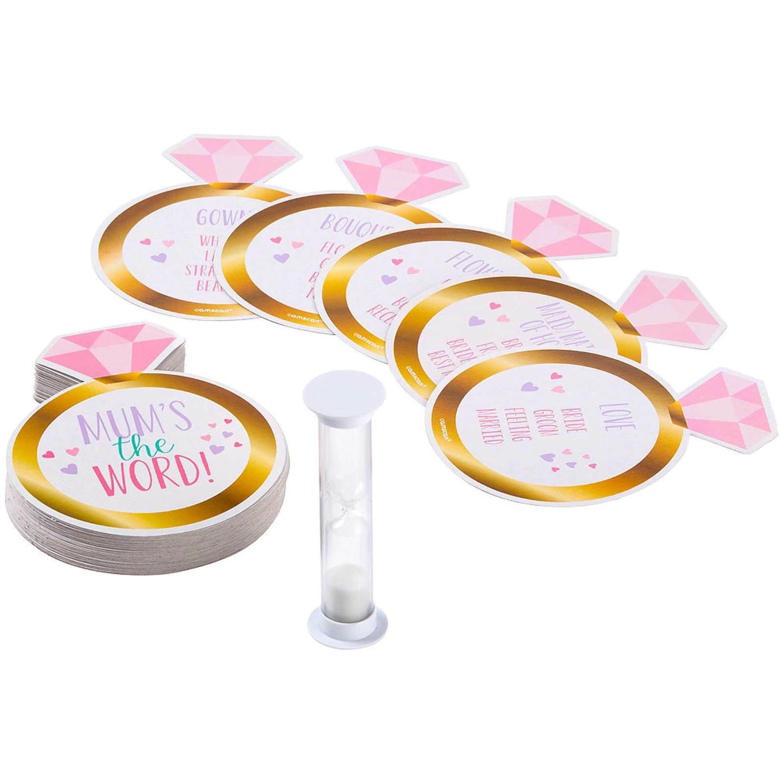 Bridal Shower Mum's the Word Party Game