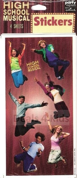 High School Musical Stickers (4 Sheets)