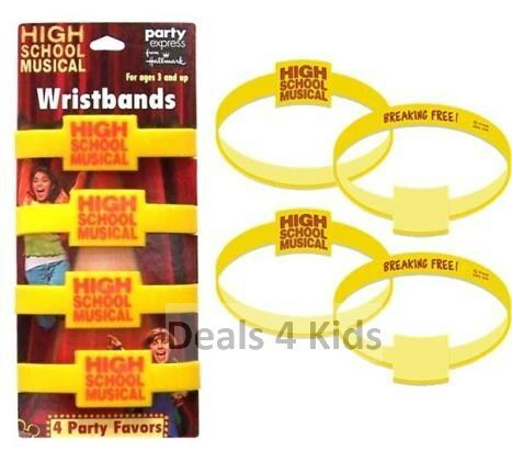 High School Musical Wristbands (Pack of 4)