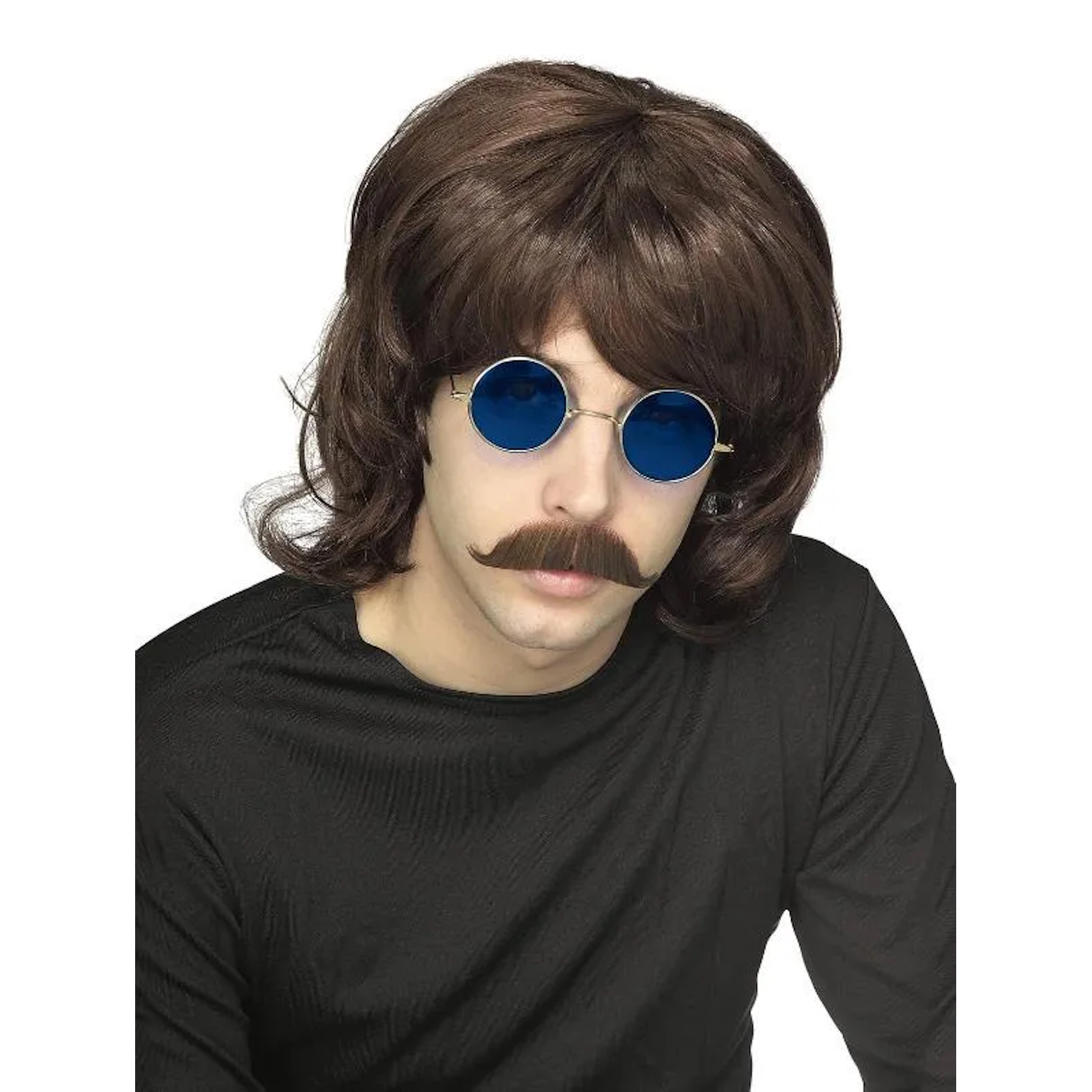 70's Brown Shag Adult Wig