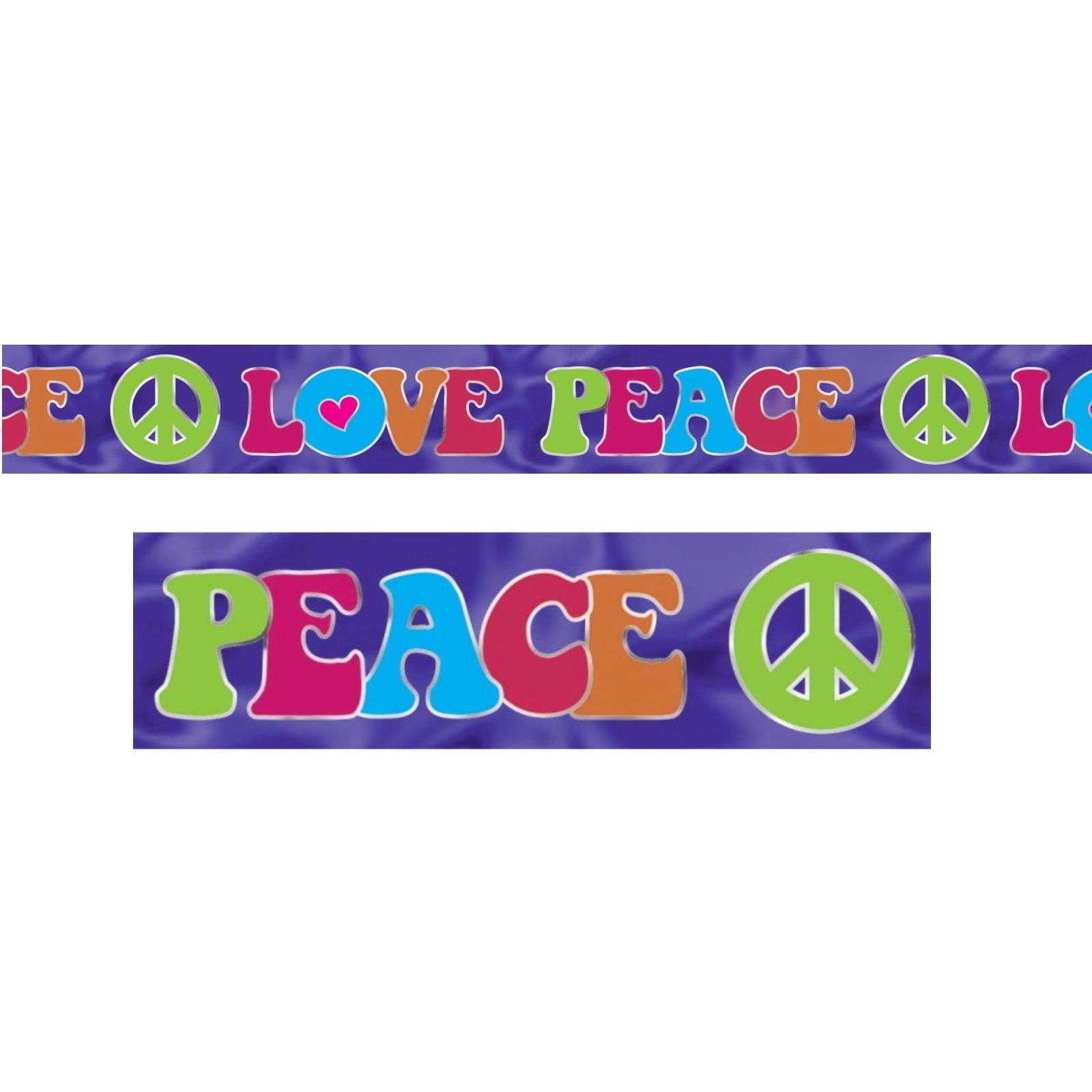 Feeling Groovy Foil Banner