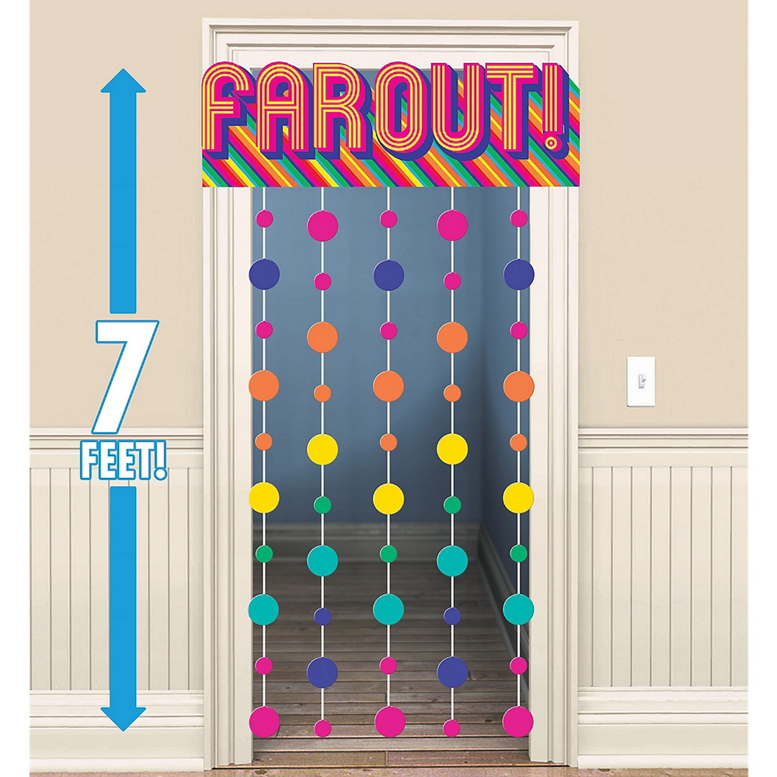 Good Vibes Doorway Curtain