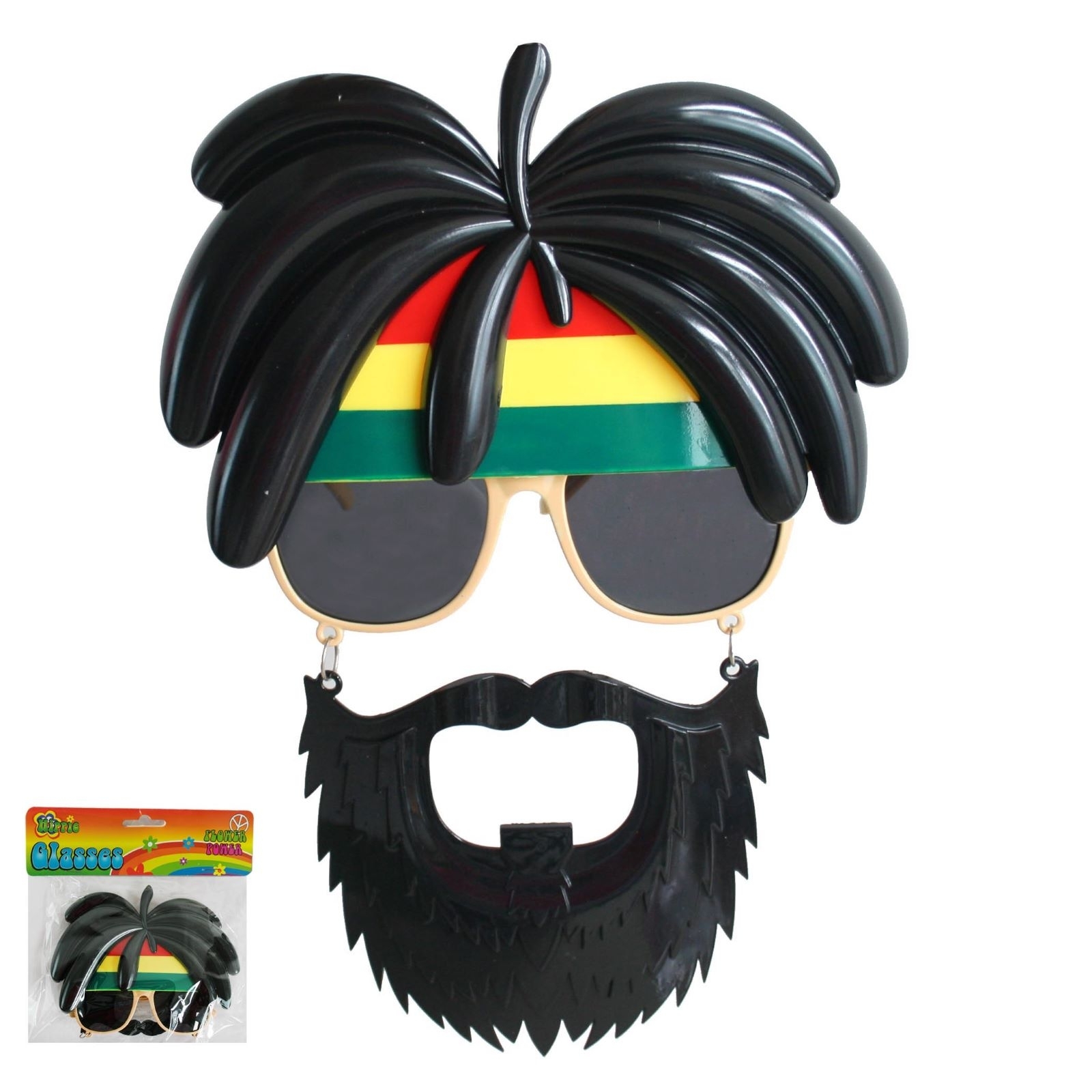 Rasta Party Glasses