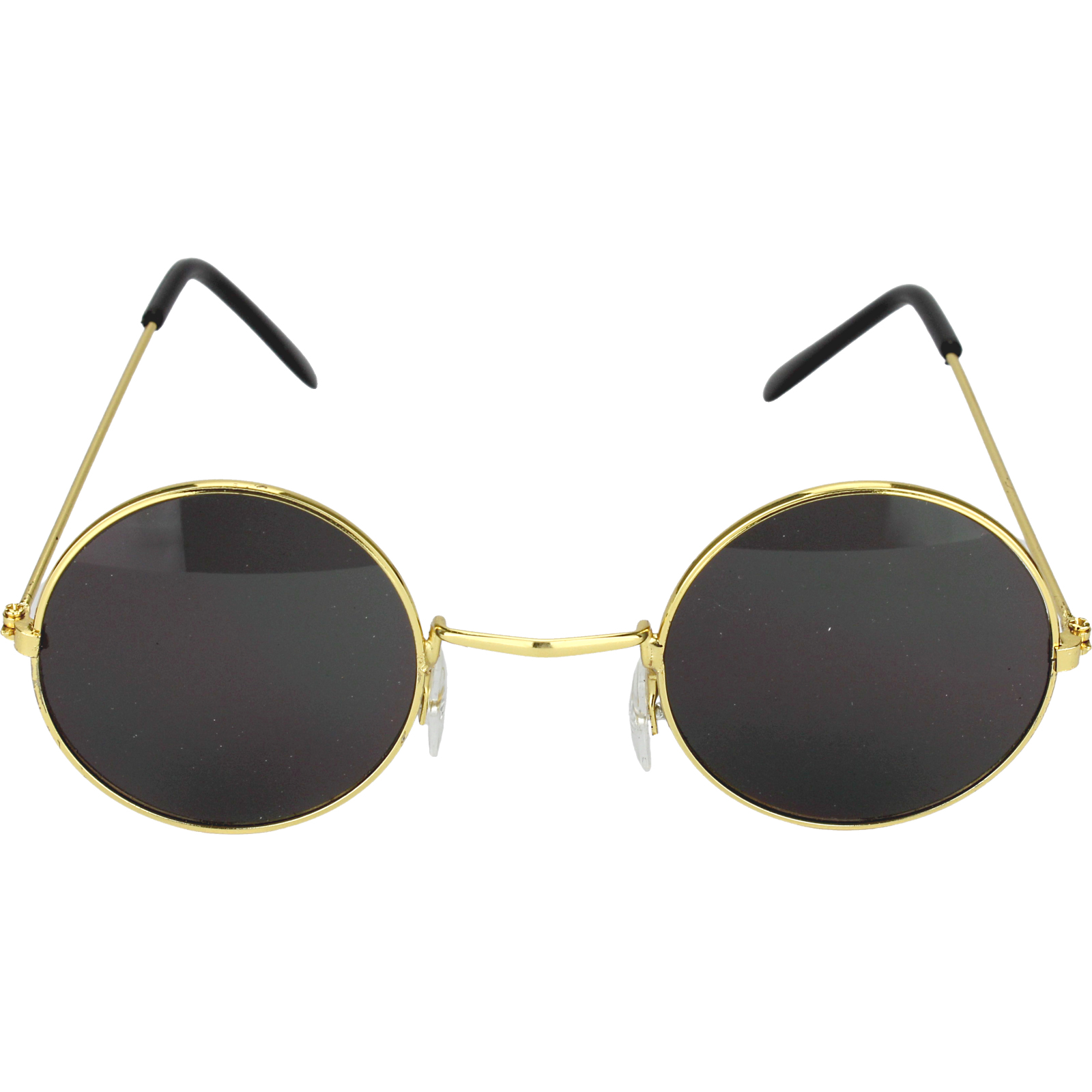 Kids Black Round Hippie Glasses