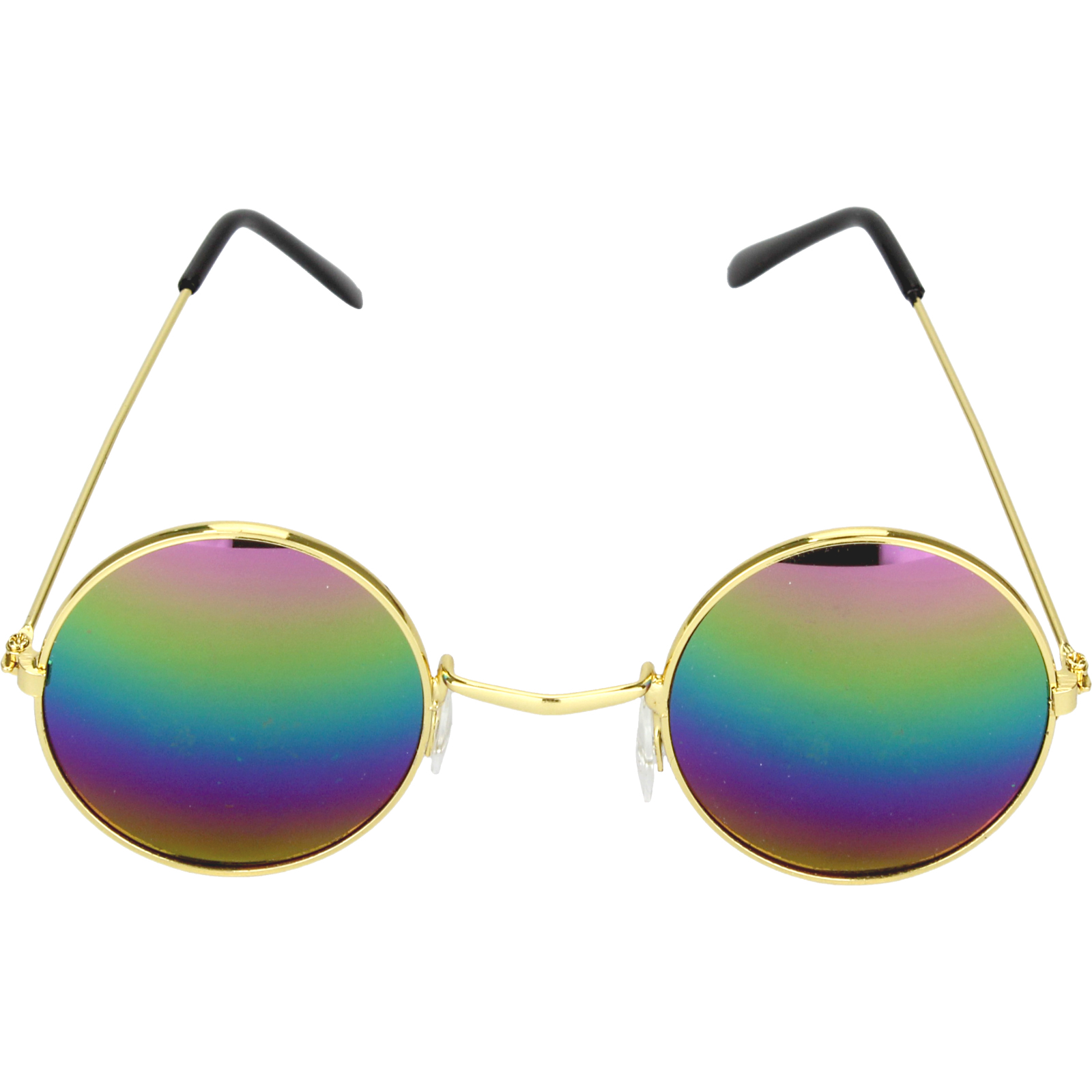 Kids Rainbow Round Hippie Glasses