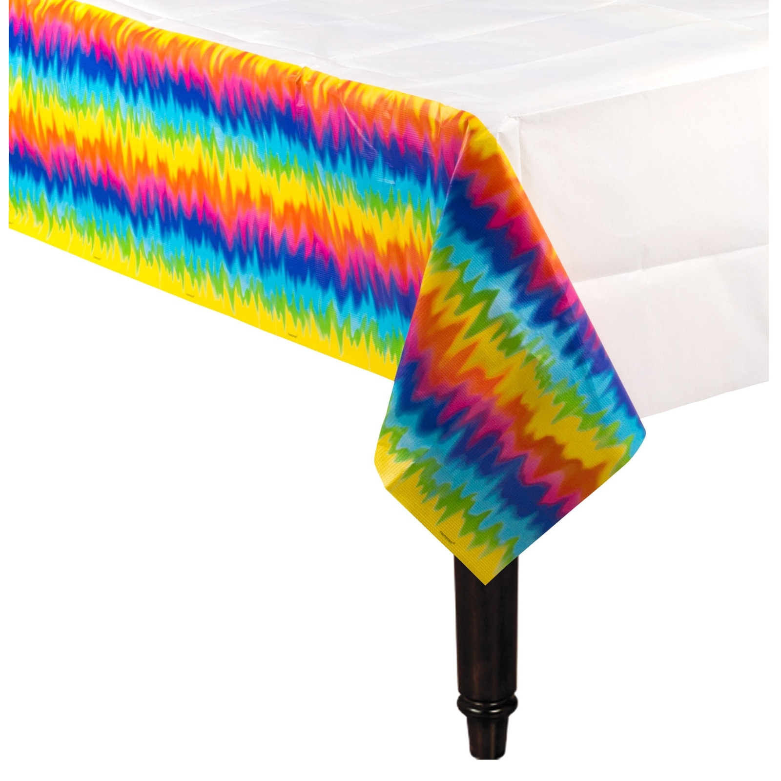 Feeling Groovy Plastic Tablecloth