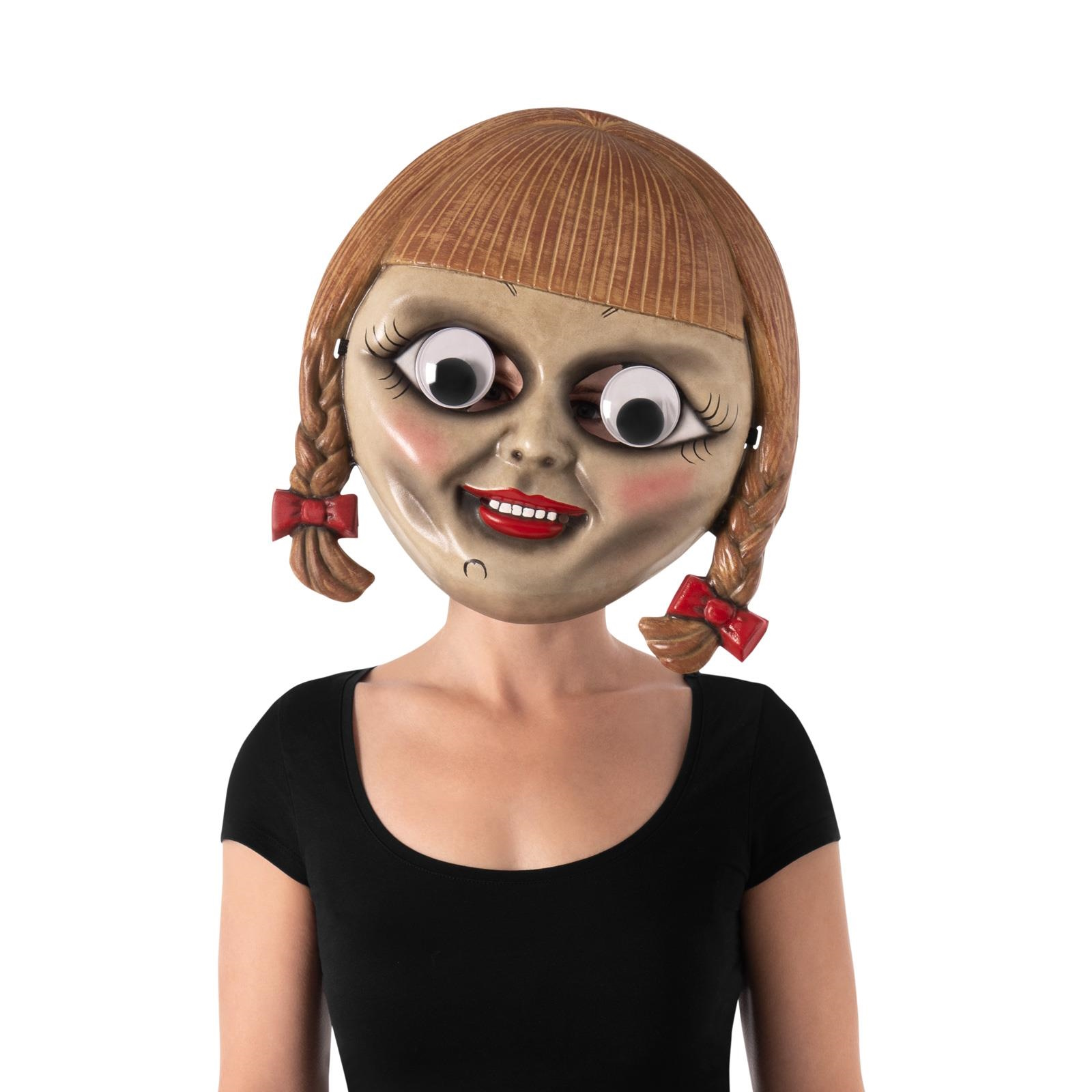 Annabelle Googly Eyes Adult Mask