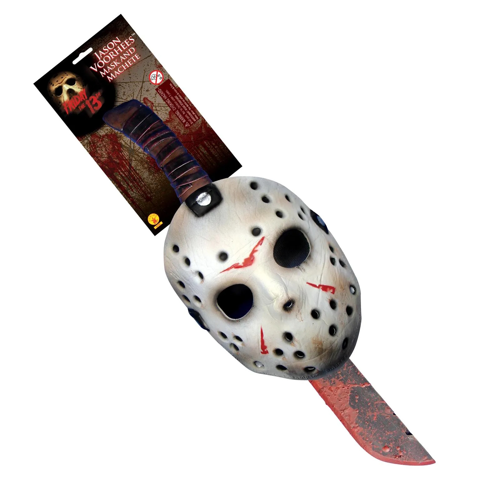 Friday the 13th Jason Voorhees Mask & Machete Set