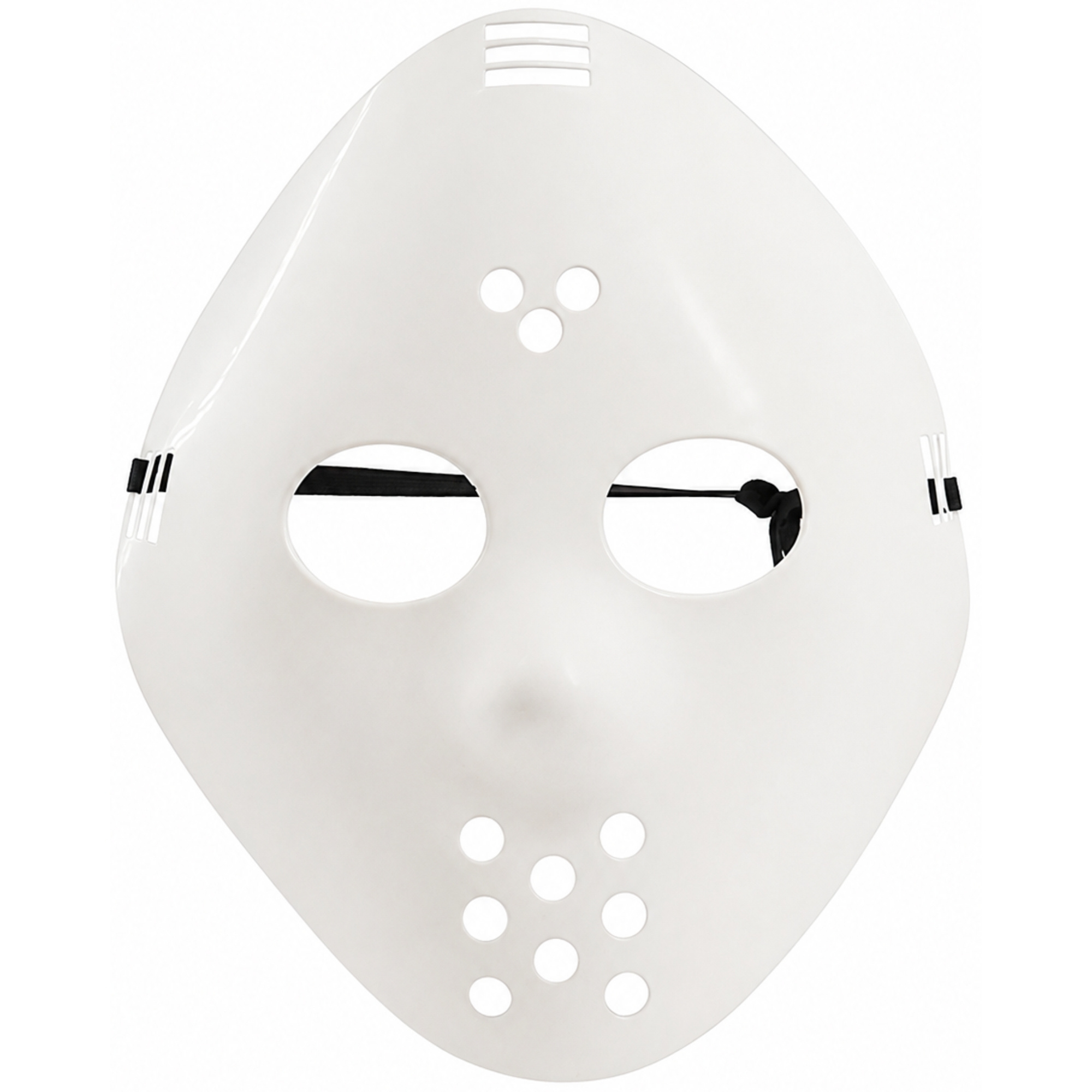 Adult White Evil Hockey Mask