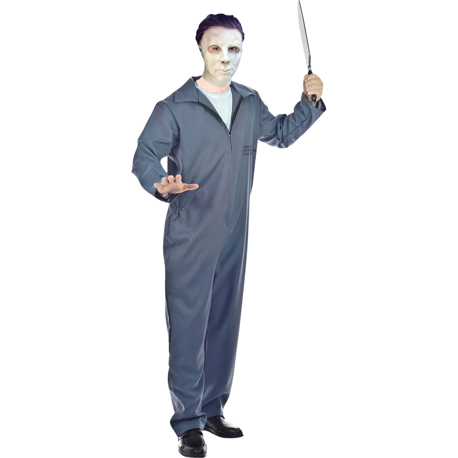 Grey Serial Killer Adult Costume 