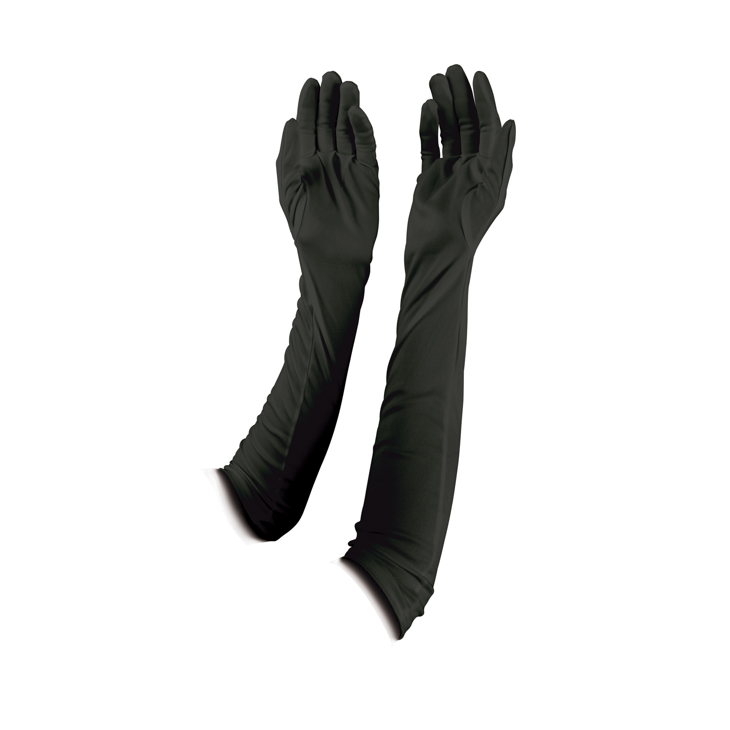 Black Evening Gloves