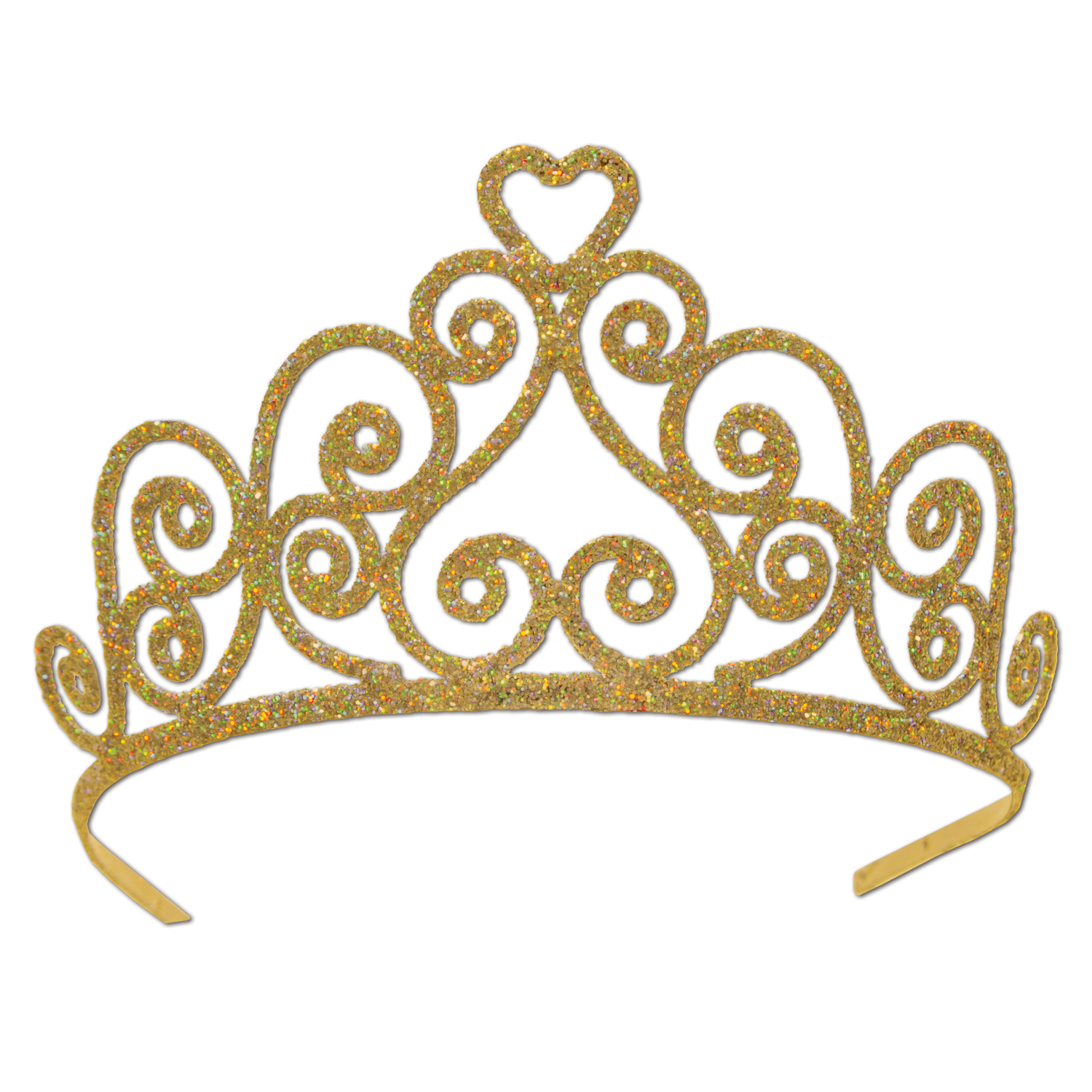 Glittered Gold Tiara