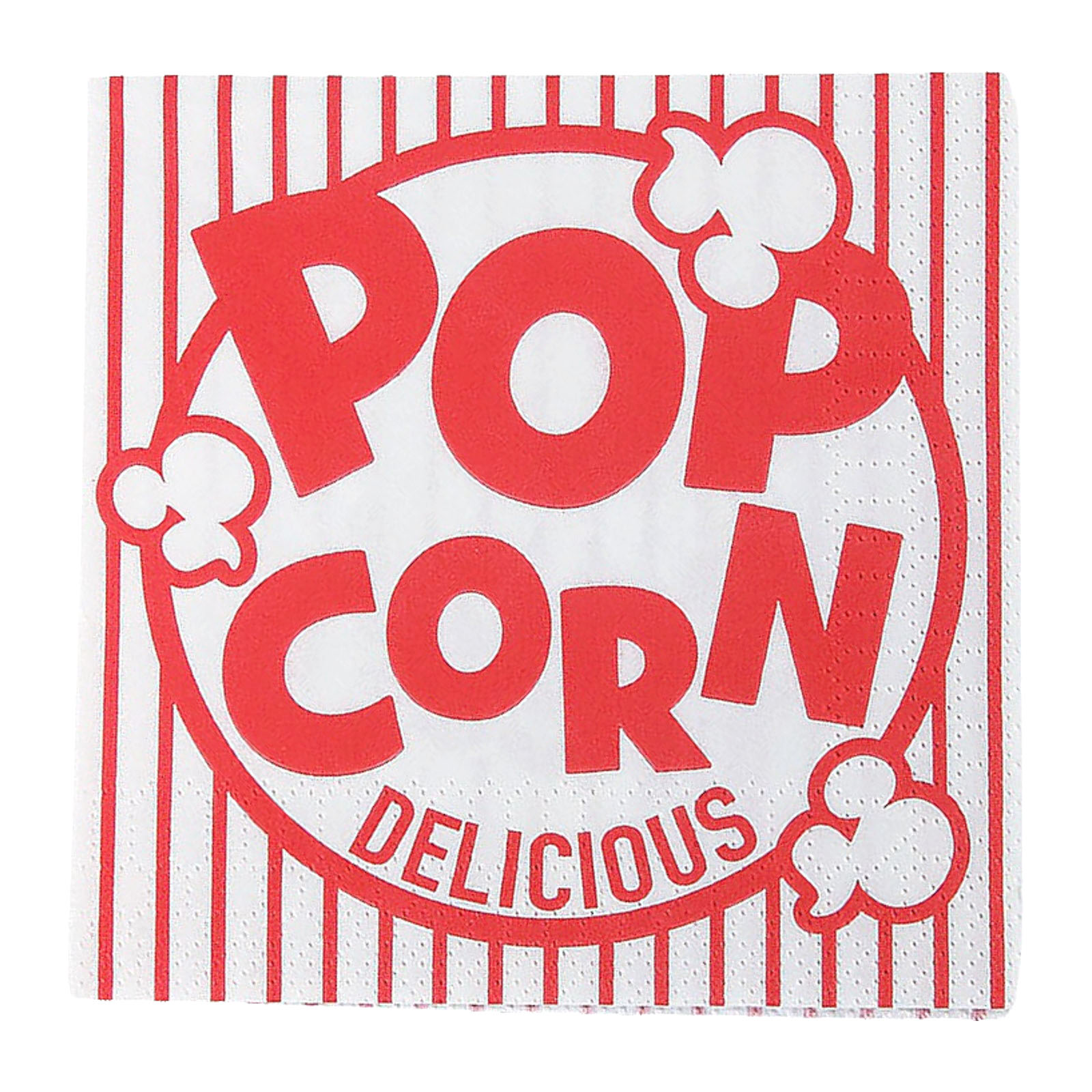 Movie Party Popcorn Small Napkins / Serviettes (Pack of 16)