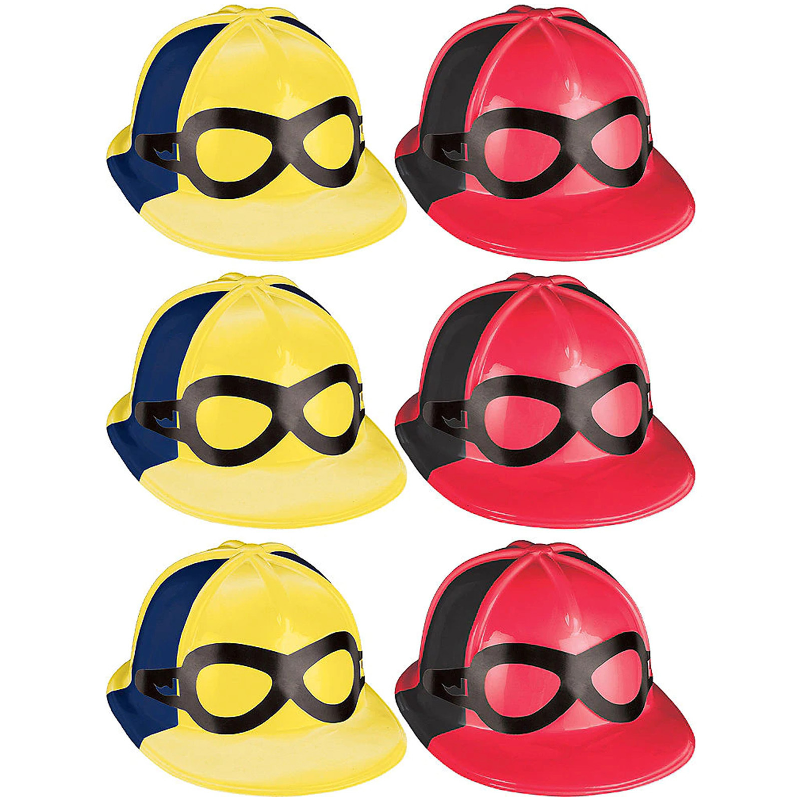 Plastic Jockey Hat (Pack of 12)