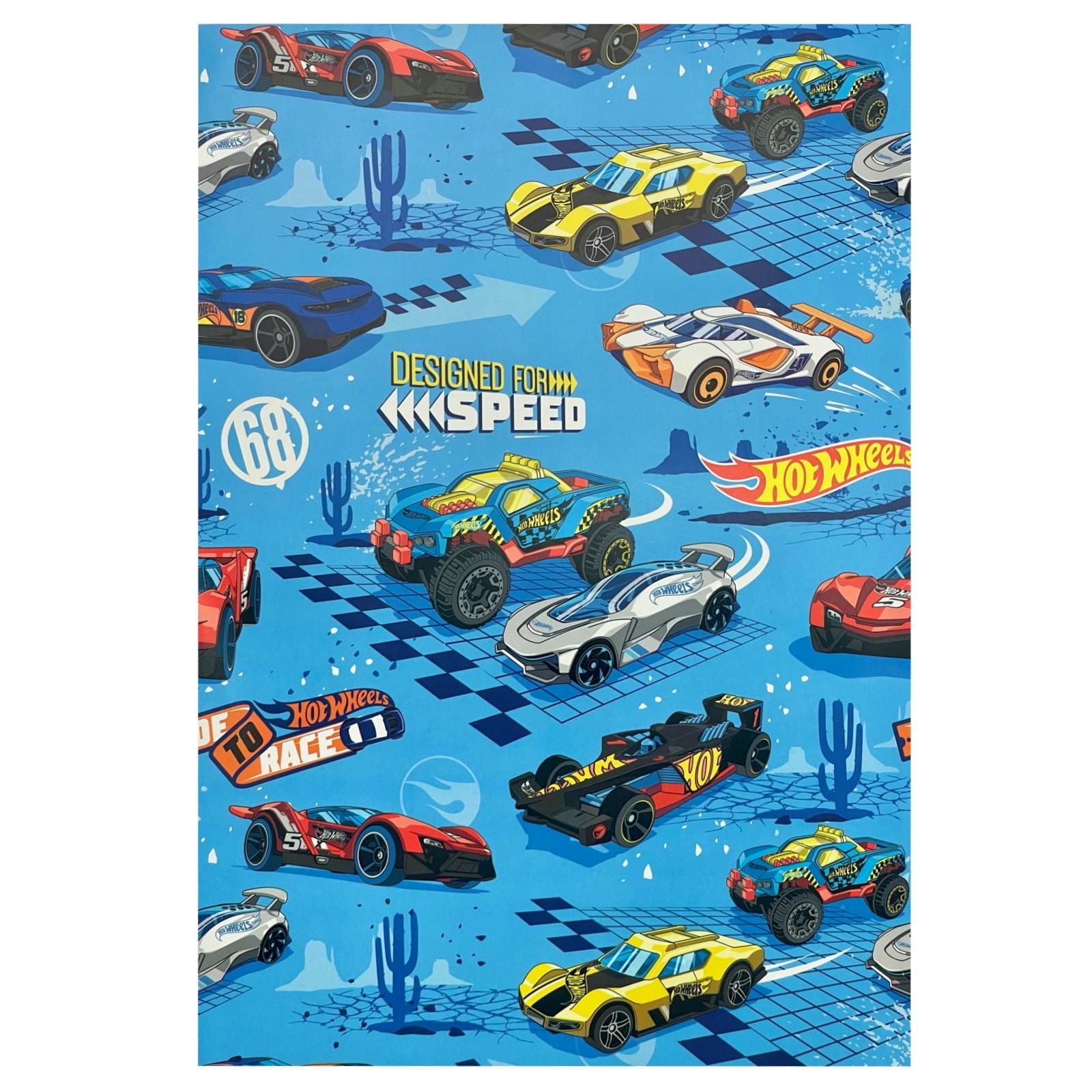 Hot Wheels Wrapping Paper (1 Sheet)