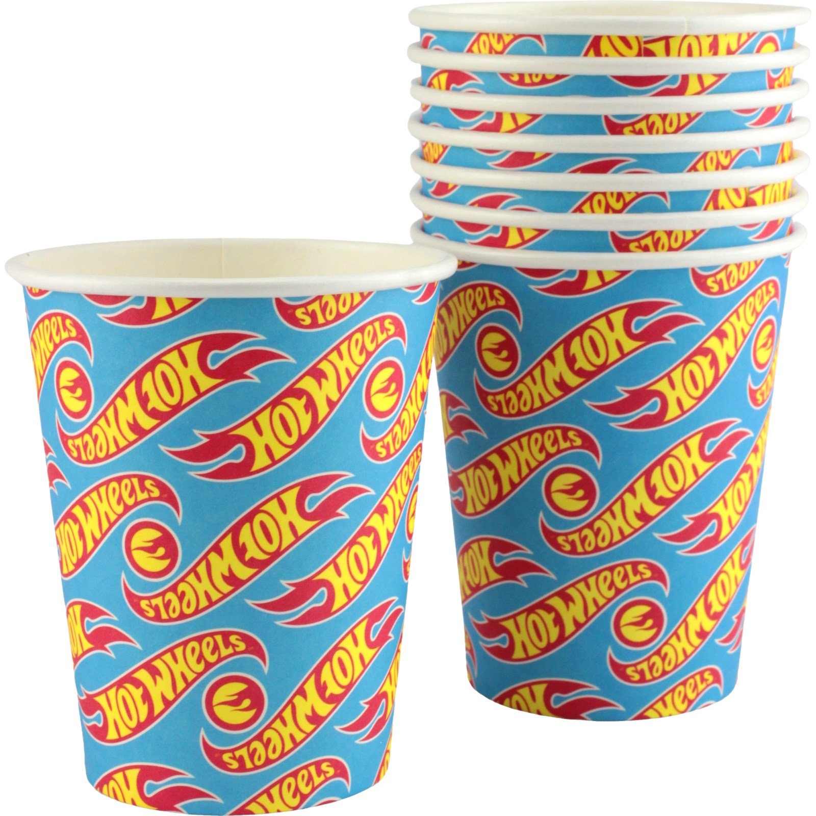 Hot Wheels Paper Cups (Pack of 8)