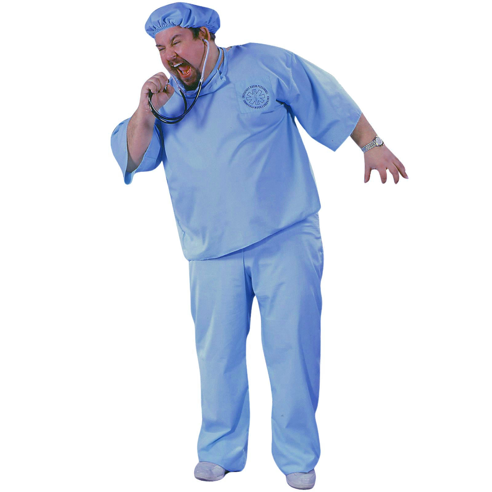 Men's Doctor Doctor Plus Size Costume
