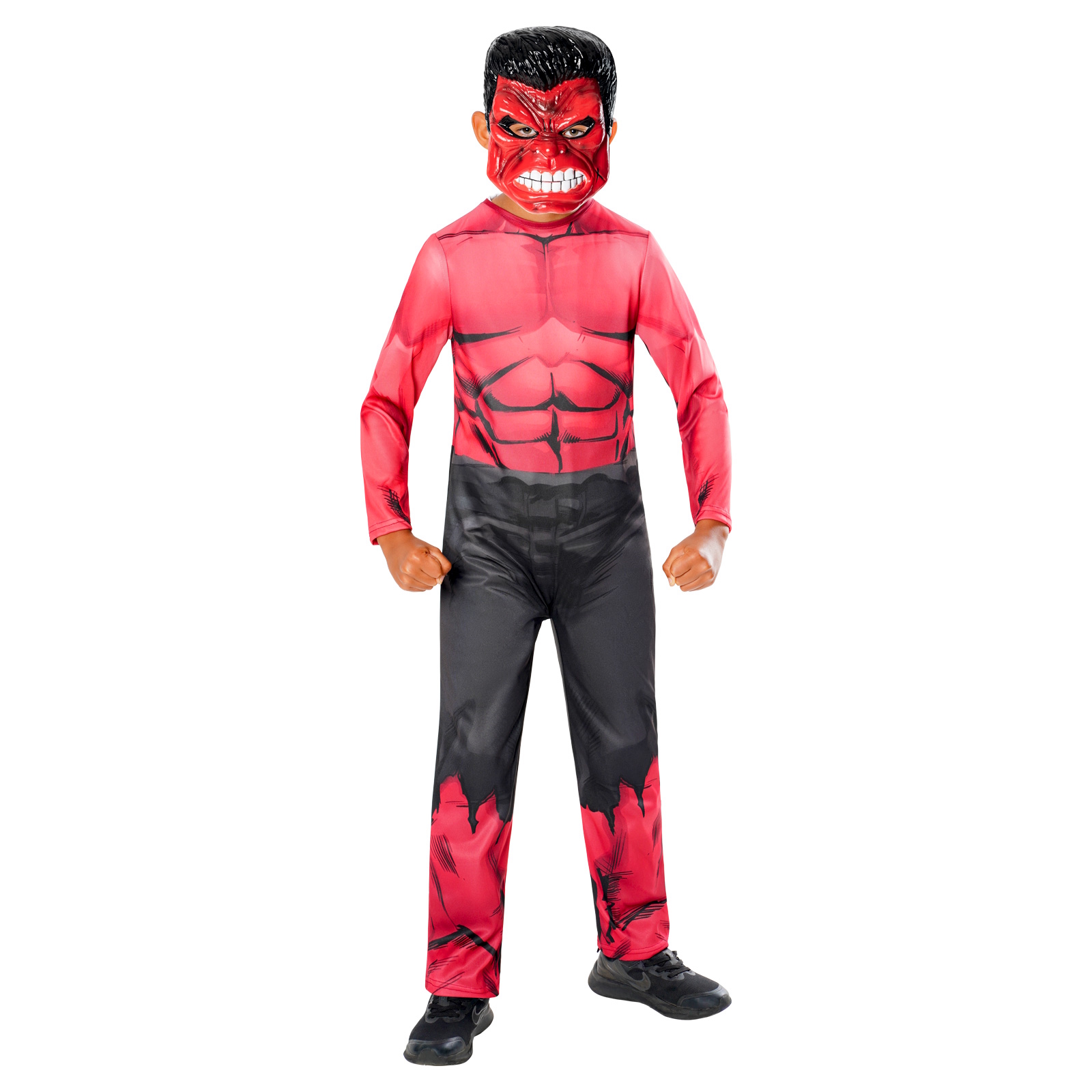 Marvel Red Hulk Boys Costume