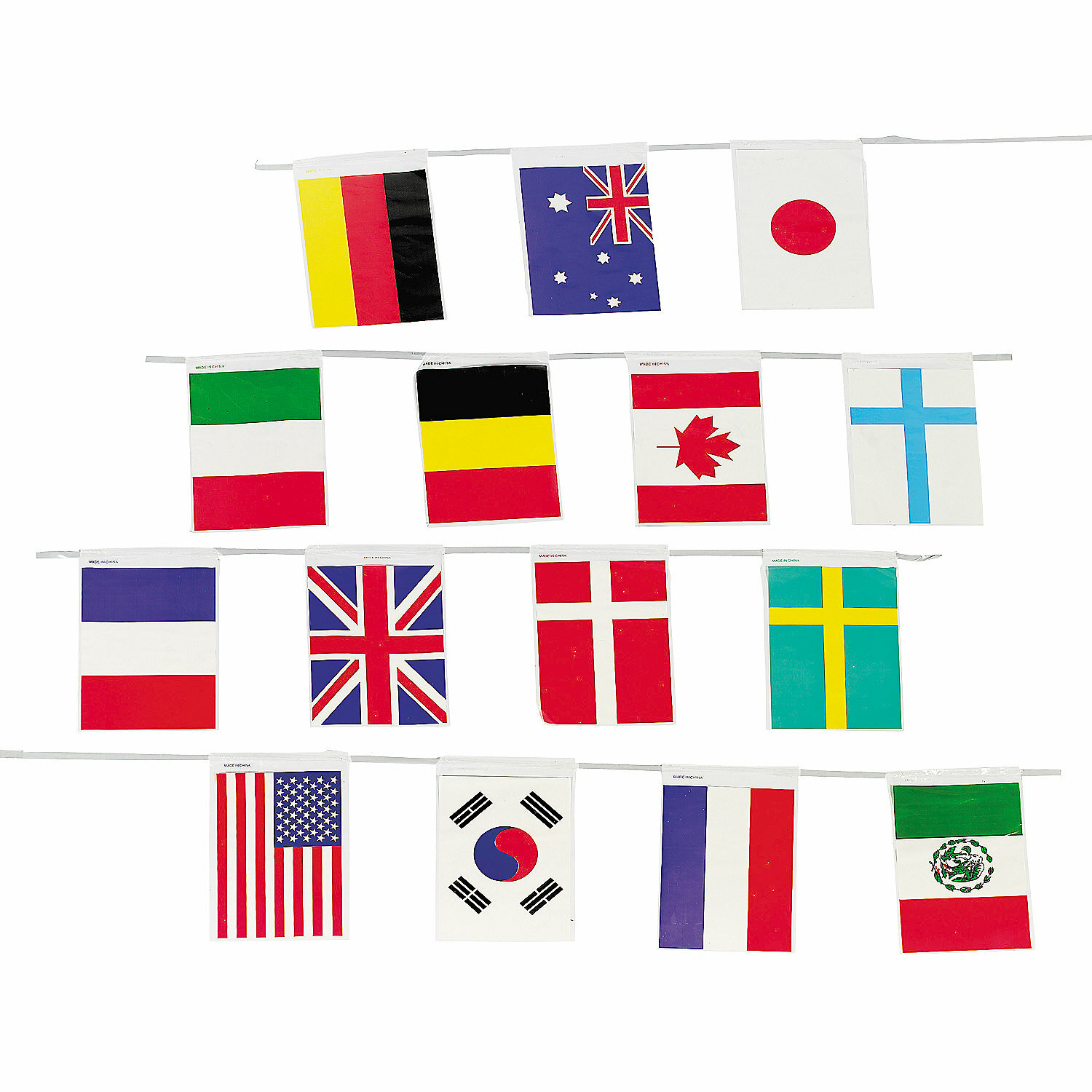 Flags of the World Banner 4M