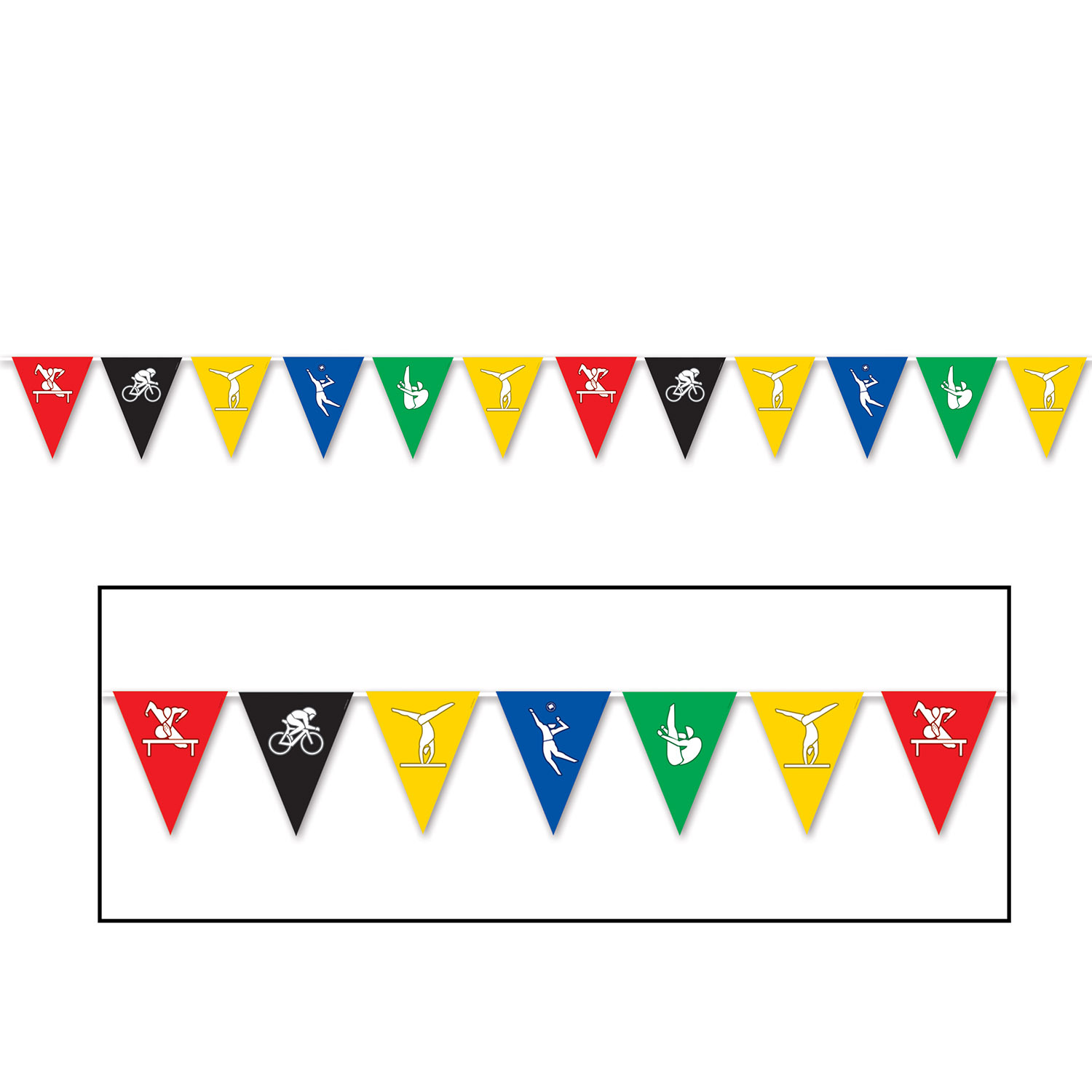 Summer Sports Flag Banner