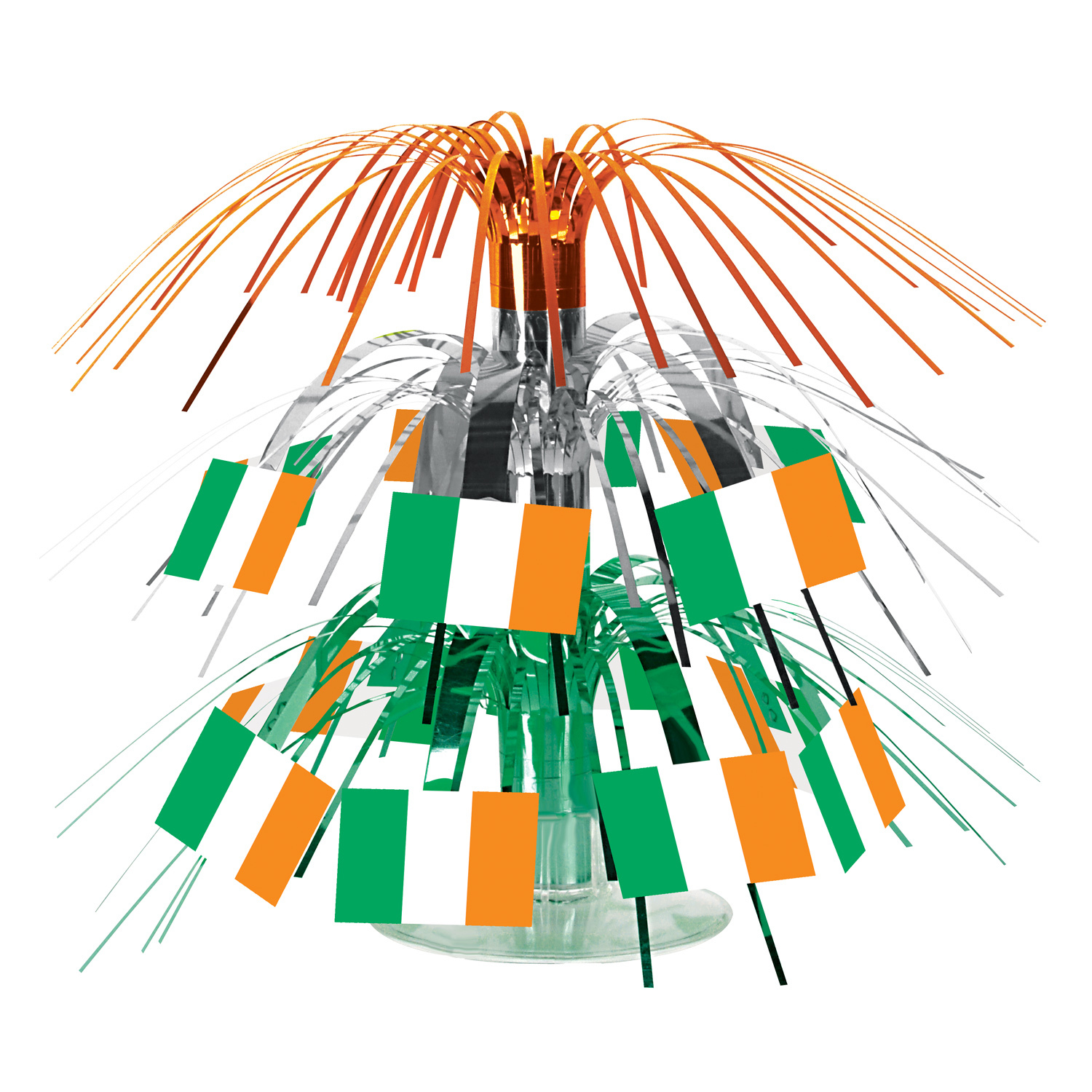 Irish Flag Mini Cascade Centrepiece